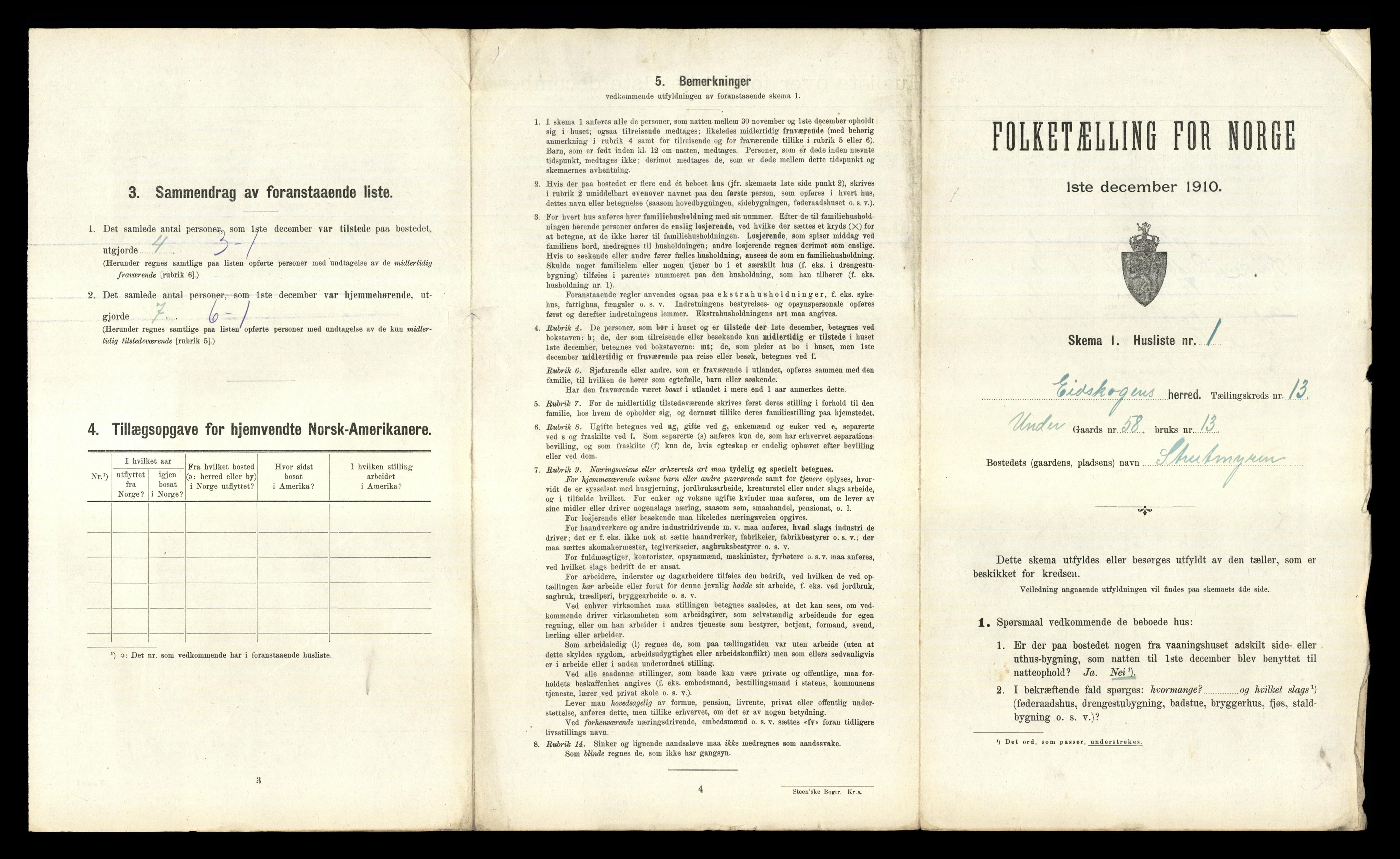 RA, 1910 census for Eidskog, 1910, p. 2114