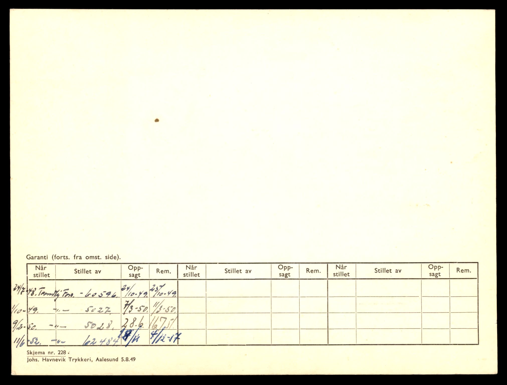 Møre og Romsdal vegkontor - Ålesund trafikkstasjon, SAT/A-4099/F/Fe/L0008: Registreringskort for kjøretøy T 747 - T 894, 1927-1998, p. 2787