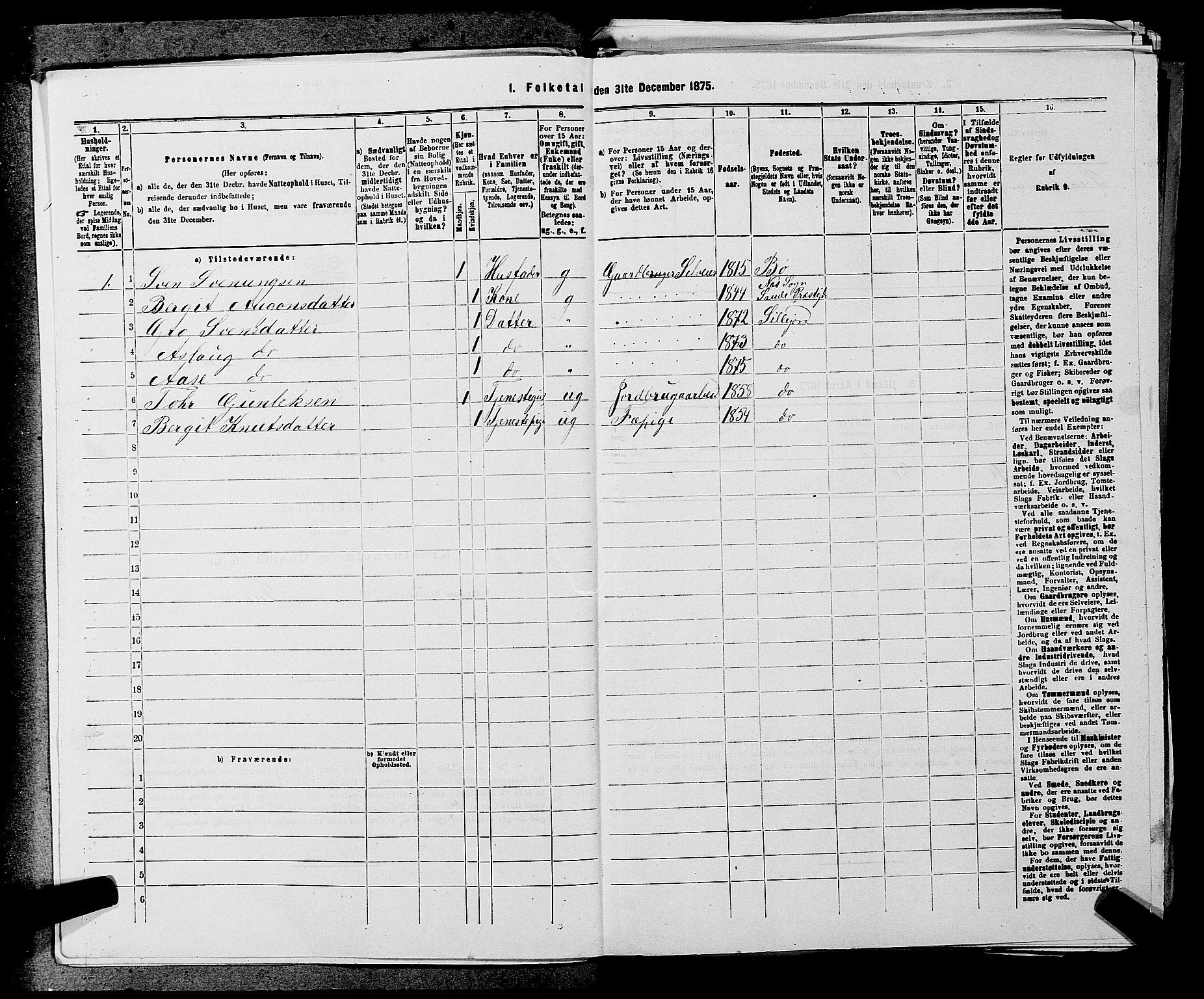 SAKO, 1875 census for 0828P Seljord, 1875, p. 385