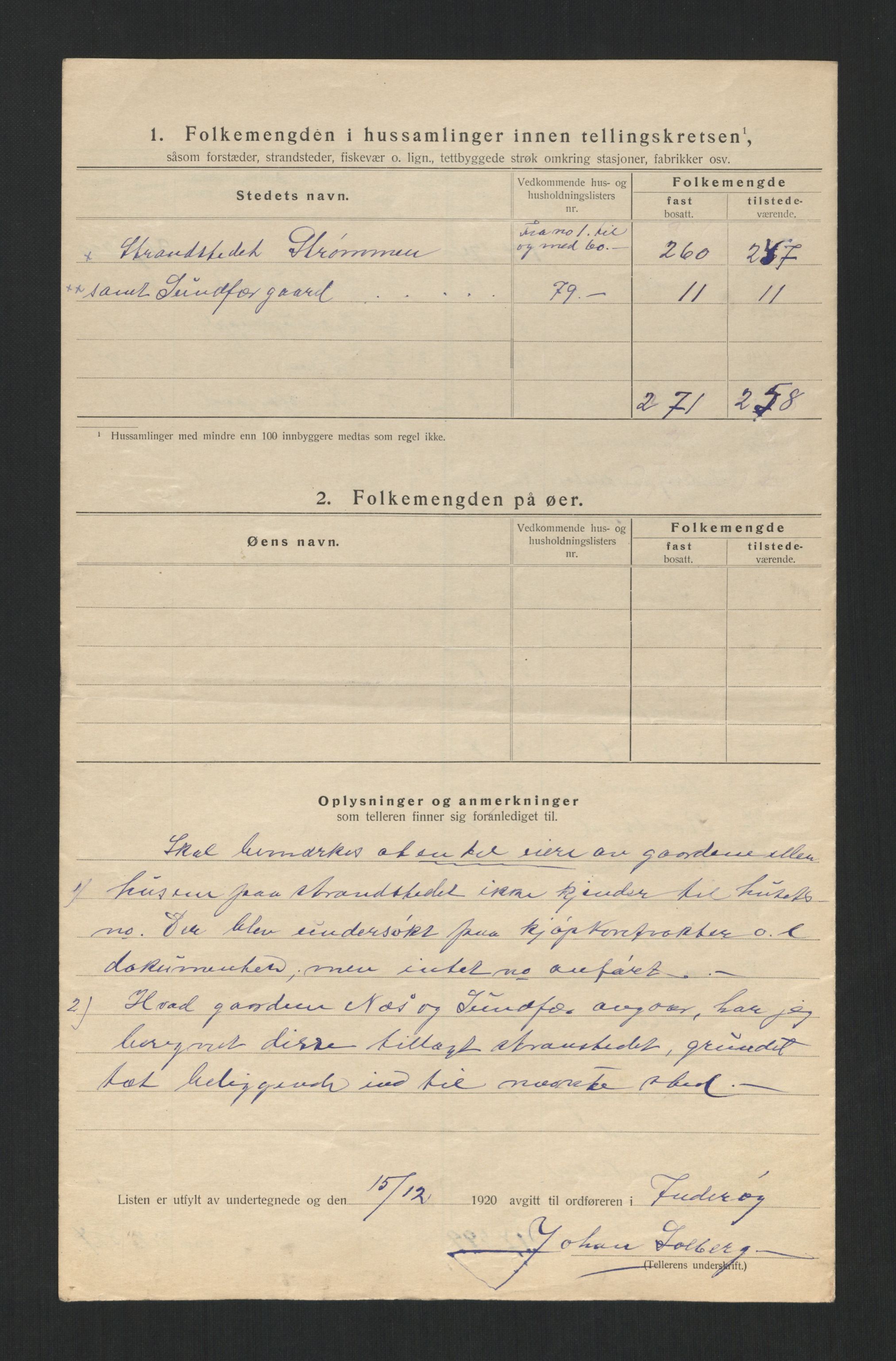 SAT, 1920 census for Inderøy, 1920, p. 9