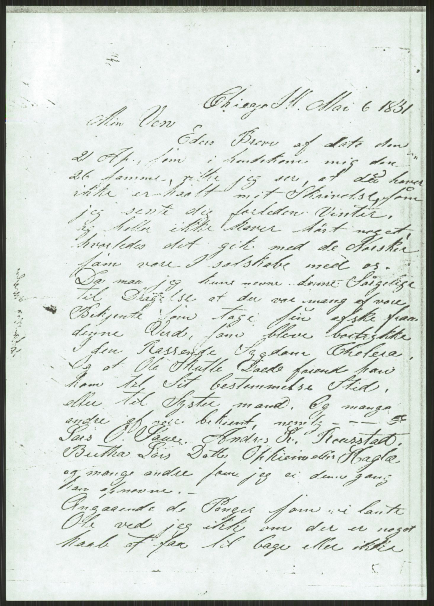 Samlinger til kildeutgivelse, Amerikabrevene, AV/RA-EA-4057/F/L0032: Innlån fra Hordaland: Nesheim - Øverland, 1838-1914, p. 5