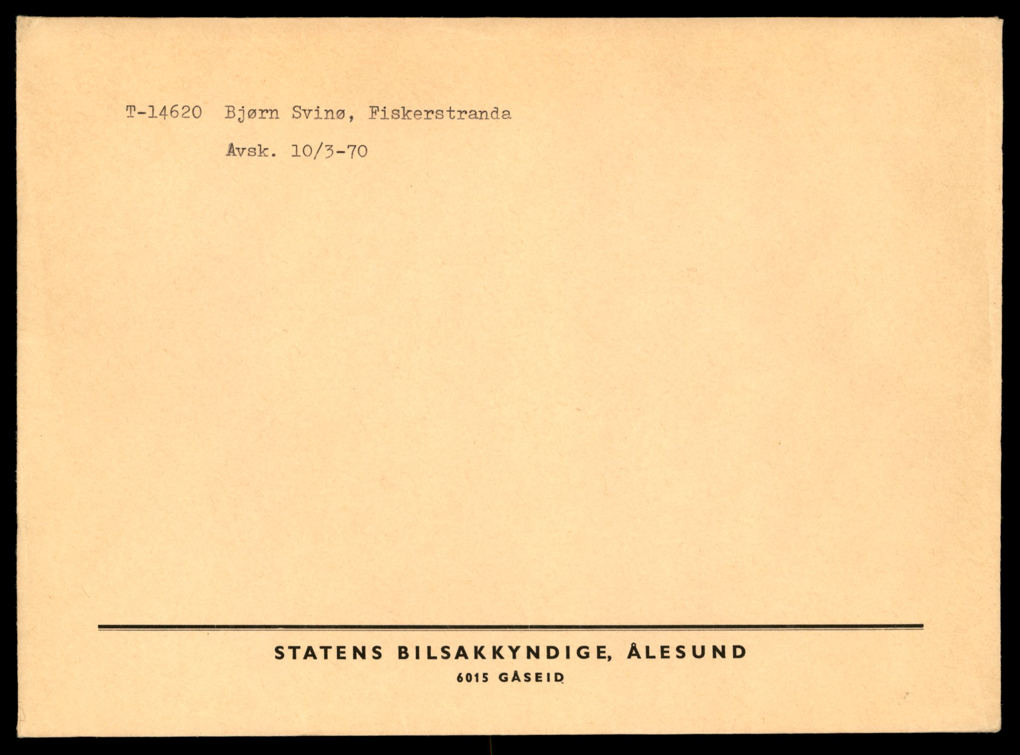 Møre og Romsdal vegkontor - Ålesund trafikkstasjon, AV/SAT-A-4099/F/Fe/L0047: Registreringskort for kjøretøy T 14580 - T 14720, 1927-1998, p. 1025