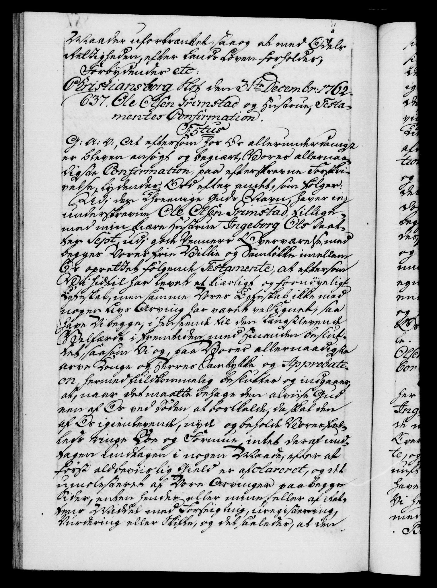 Danske Kanselli 1572-1799, AV/RA-EA-3023/F/Fc/Fca/Fcaa/L0041: Norske registre, 1760-1762, p. 881b