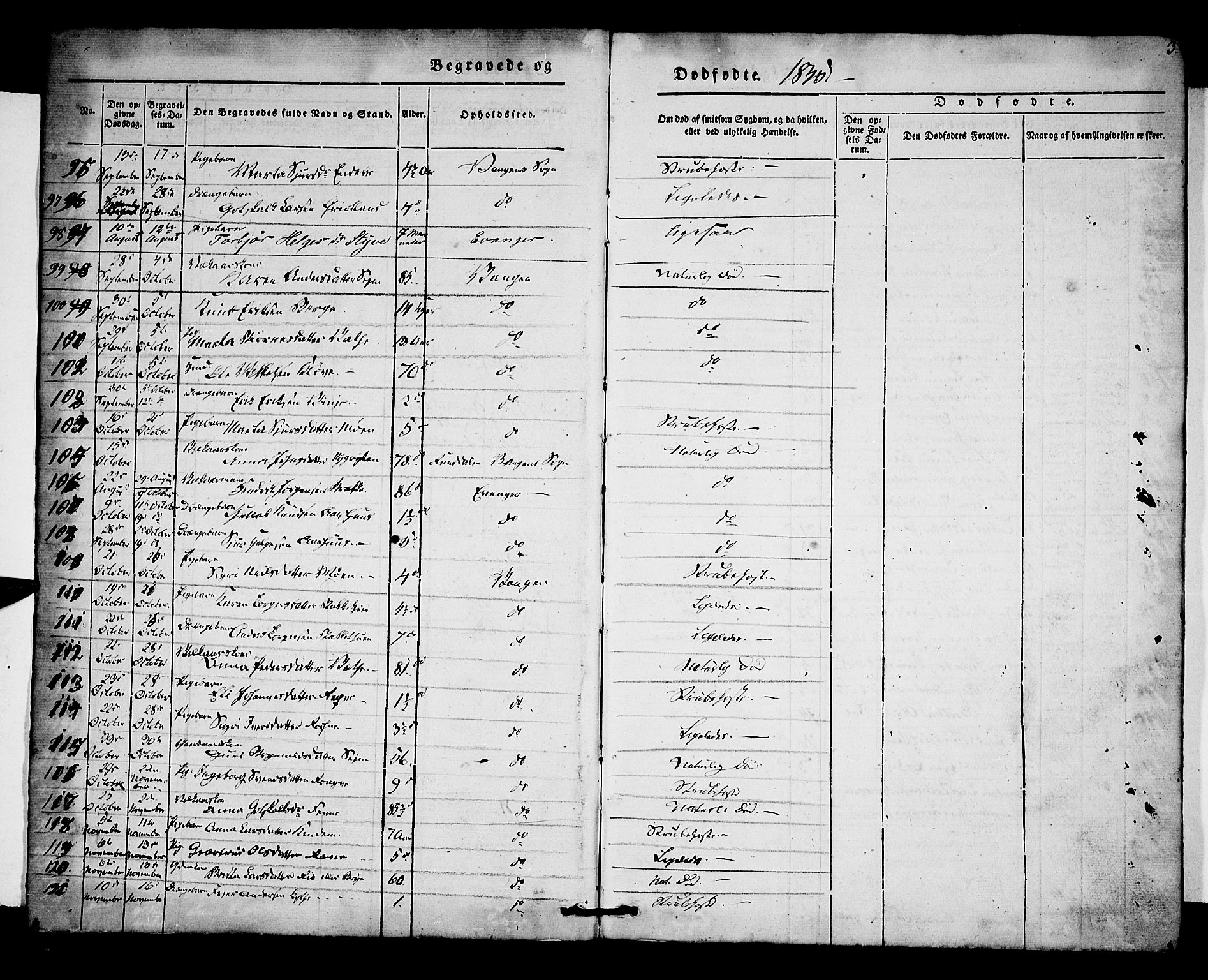 Voss sokneprestembete, AV/SAB-A-79001/H/Haa: Parish register (official) no. A 15, 1845-1855, p. 3