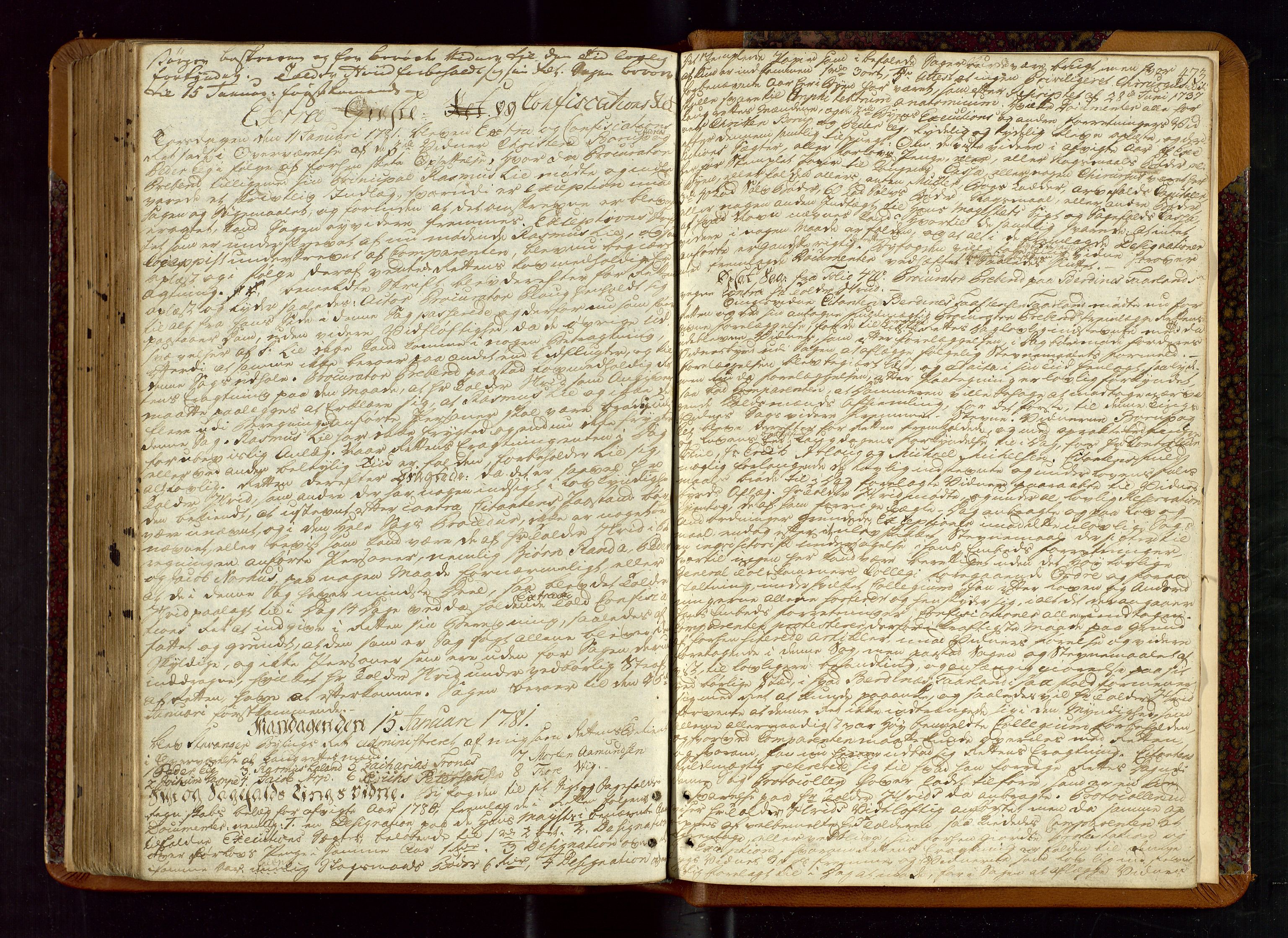 Stavanger byfogd, AV/SAST-A-101408/001/3/30/30BA/L0045: Bytingprotkoll, 1771-1781, p. 472b-473a