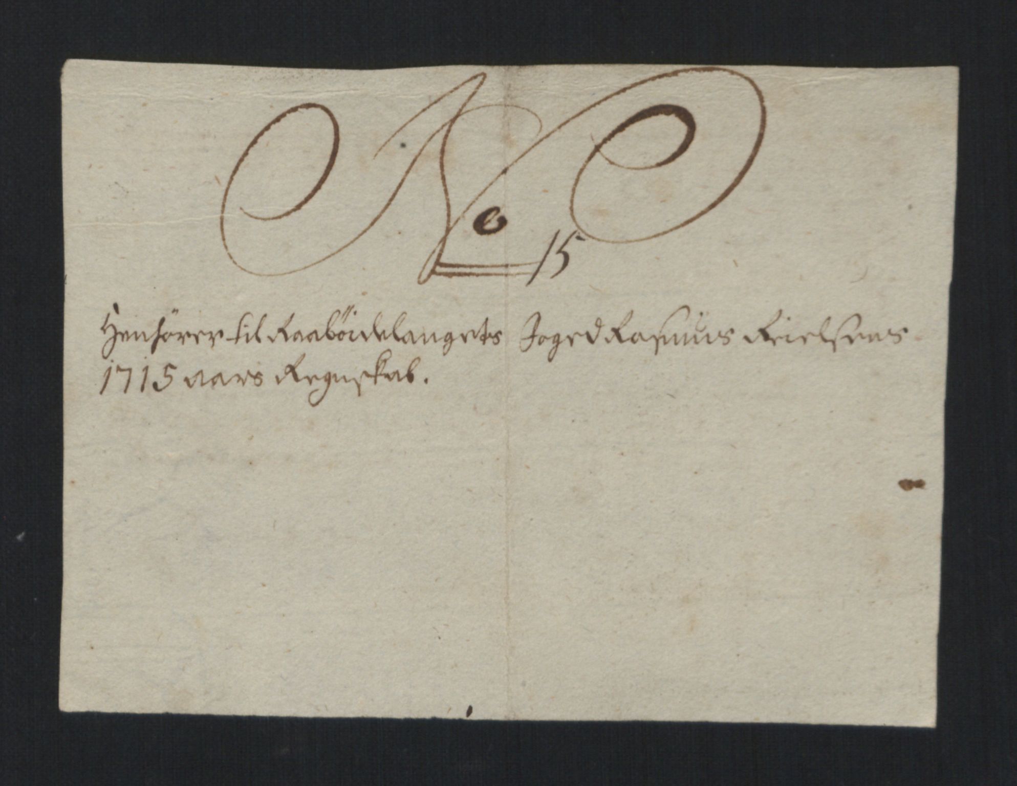 Rentekammeret inntil 1814, Reviderte regnskaper, Fogderegnskap, RA/EA-4092/R40/L2451: Fogderegnskap Råbyggelag, 1714-1715, p. 327