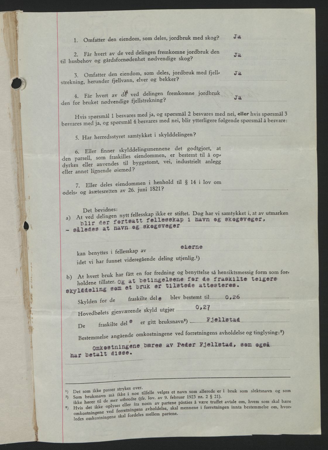 Salten sorenskriveri, SAT/A-4578/1/2/2C: Mortgage book no. A14-15, 1943-1945, Diary no: : 2548/1944