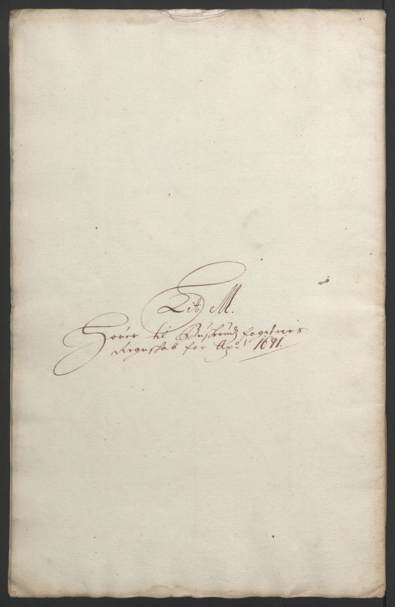 Rentekammeret inntil 1814, Reviderte regnskaper, Fogderegnskap, RA/EA-4092/R25/L1681: Fogderegnskap Buskerud, 1691-1692, p. 288