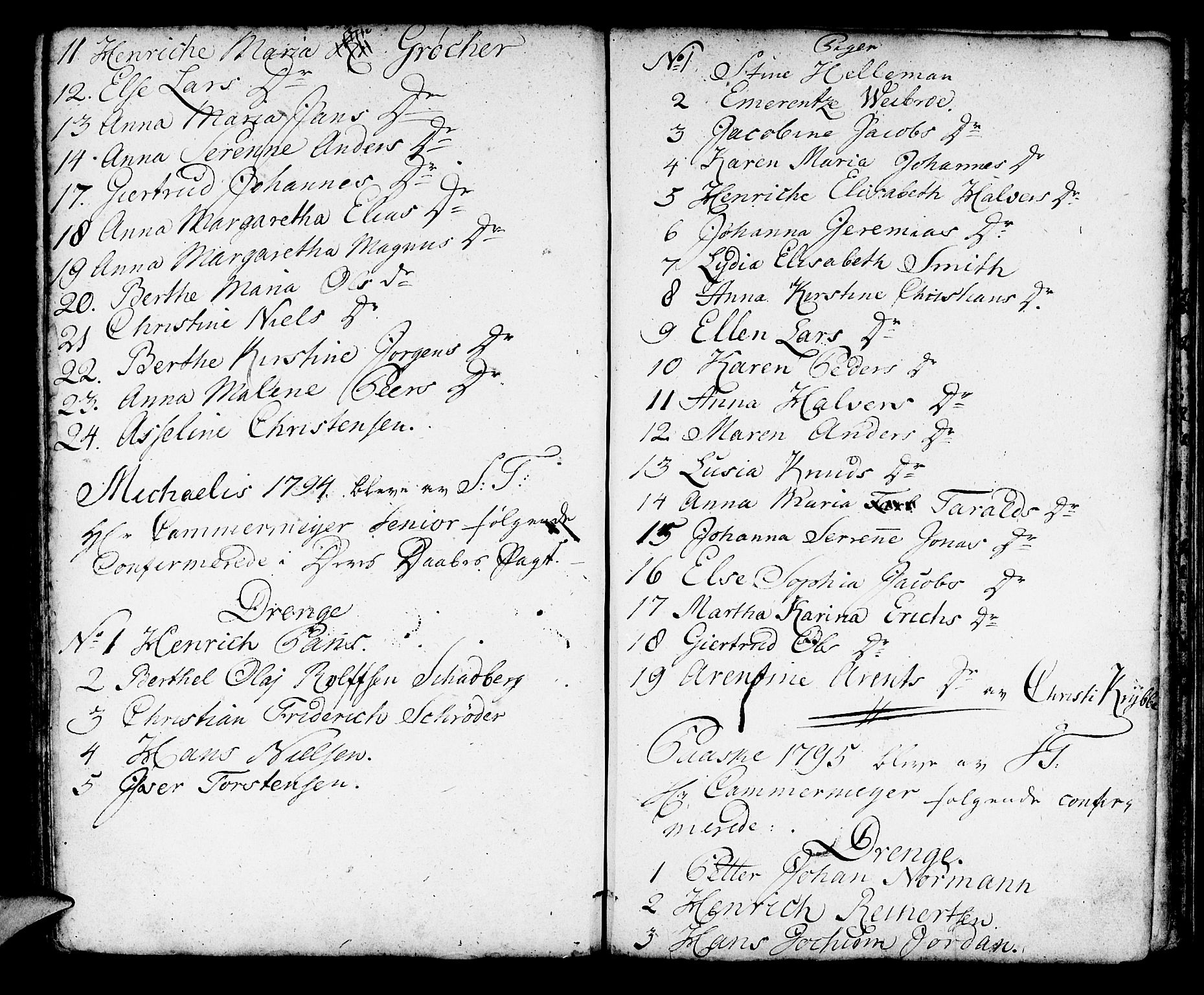 Korskirken sokneprestembete, SAB/A-76101/H/Haa/L0007: Parish register (official) no. A 7, 1736-1839, p. 98