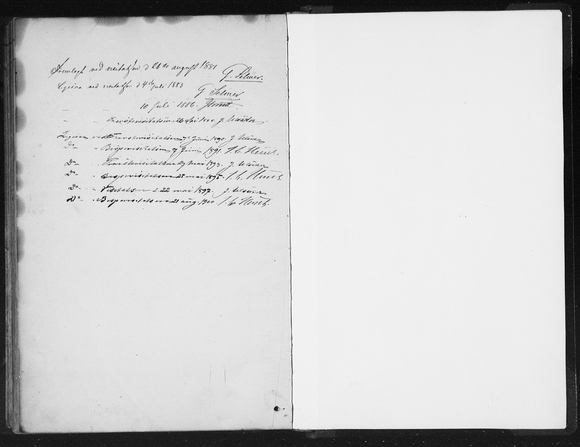 Sand sokneprestkontor, SAST/A-101848/01/III/L0005: Parish register (official) no. A 5, 1880-1898