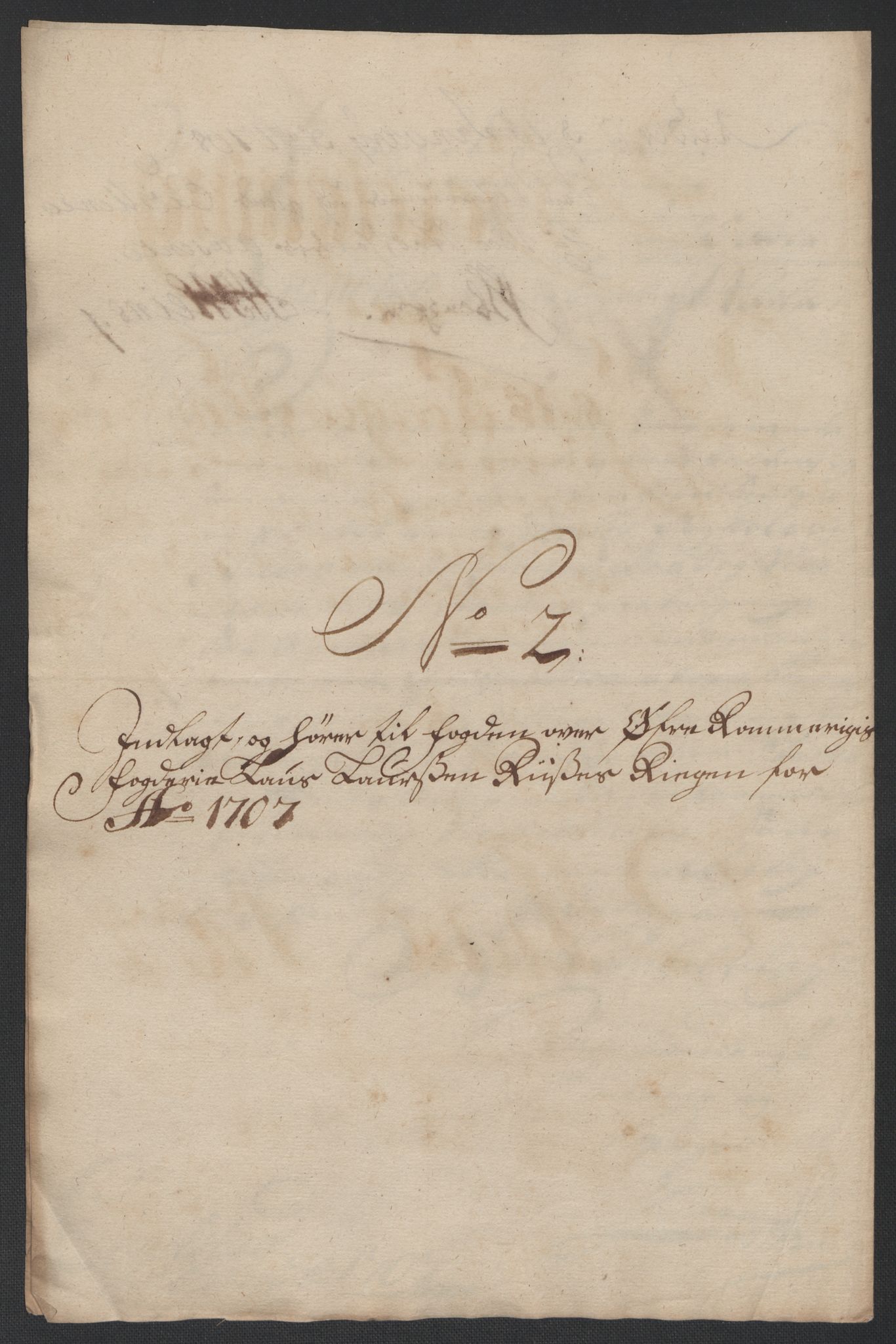 Rentekammeret inntil 1814, Reviderte regnskaper, Fogderegnskap, AV/RA-EA-4092/R12/L0718: Fogderegnskap Øvre Romerike, 1706-1707, p. 259