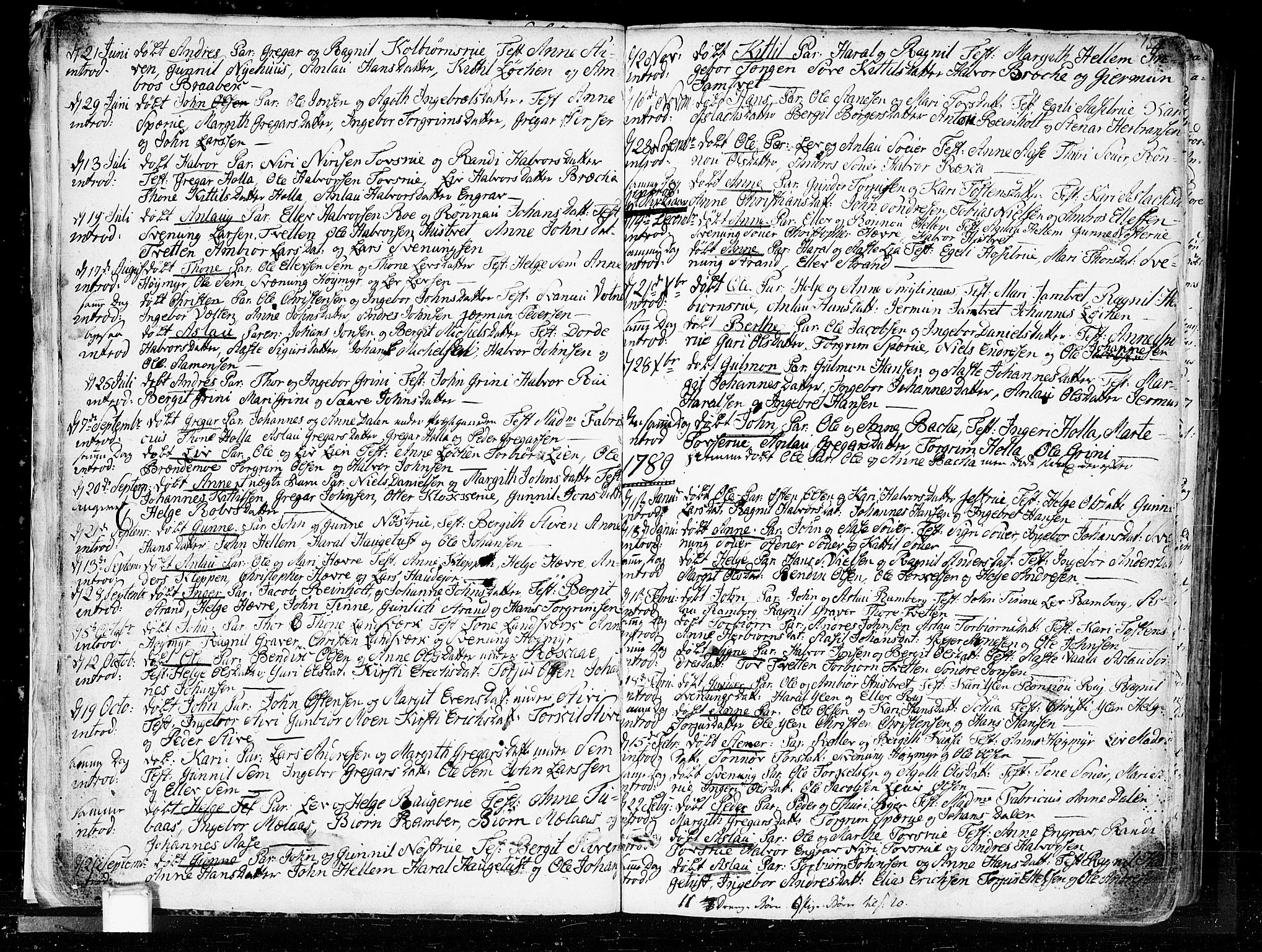 Heddal kirkebøker, SAKO/A-268/F/Fa/L0004: Parish register (official) no. I 4, 1784-1814, p. 15