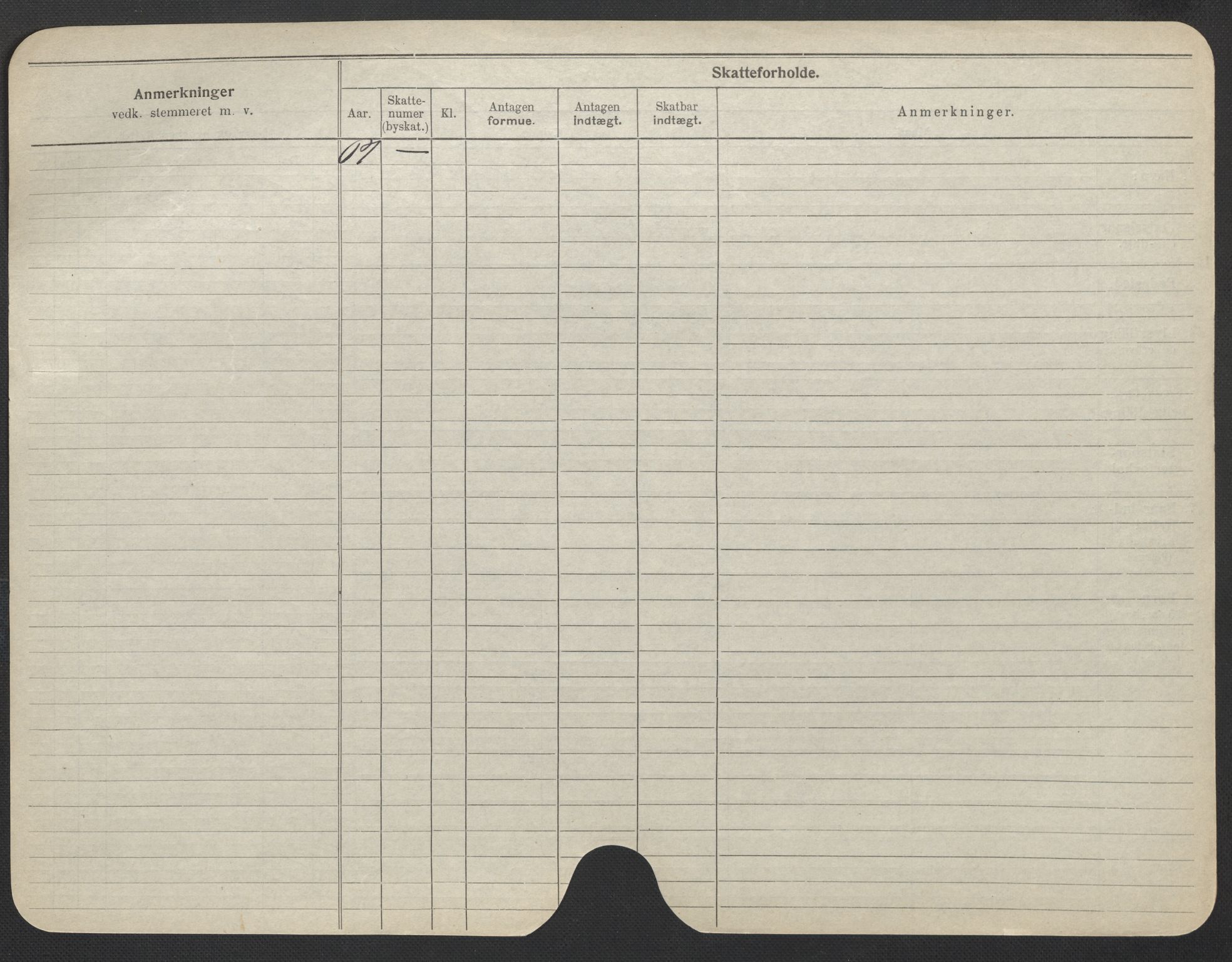 Oslo folkeregister, Registerkort, SAO/A-11715/F/Fa/Fac/L0022: Kvinner, 1906-1914, p. 651b