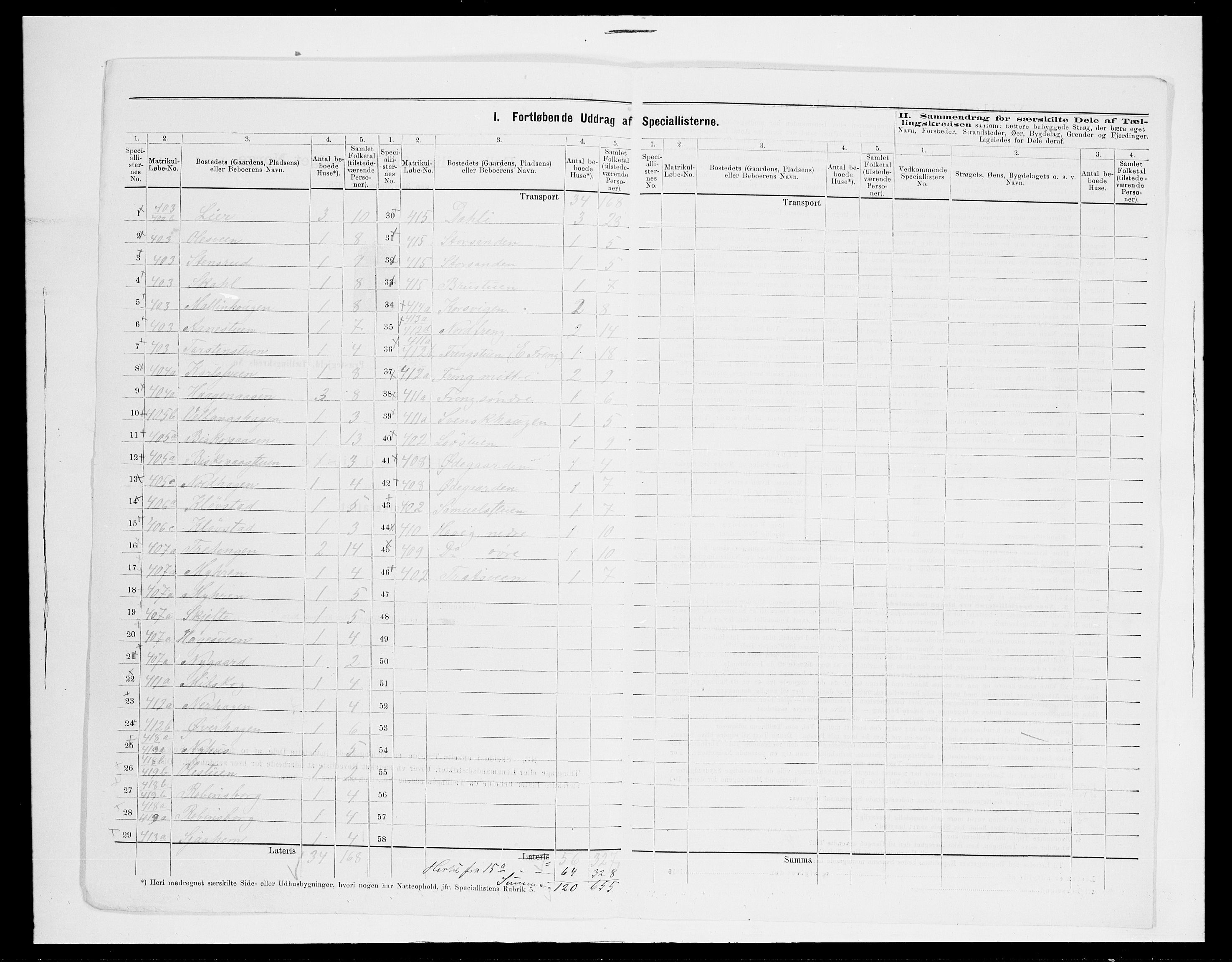 SAH, 1875 census for 0412P Ringsaker, 1875, p. 99