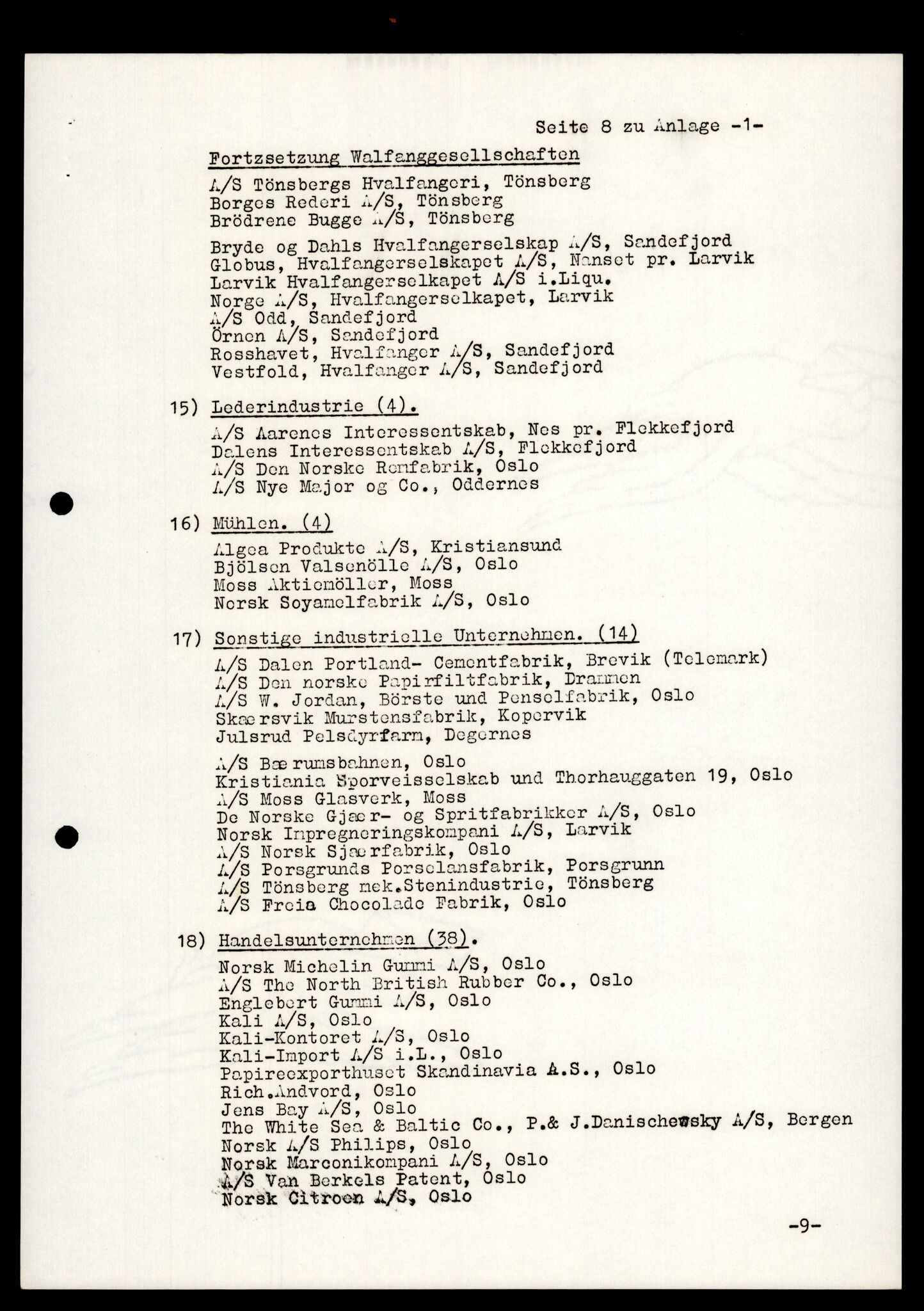 Forsvarets Overkommando. 2 kontor. Arkiv 11.4. Spredte tyske arkivsaker, AV/RA-RAFA-7031/D/Dar/Darb/L0017: Reichskommissariat - Deutsche Handelskammer in Norwegen, 1942, p. 288