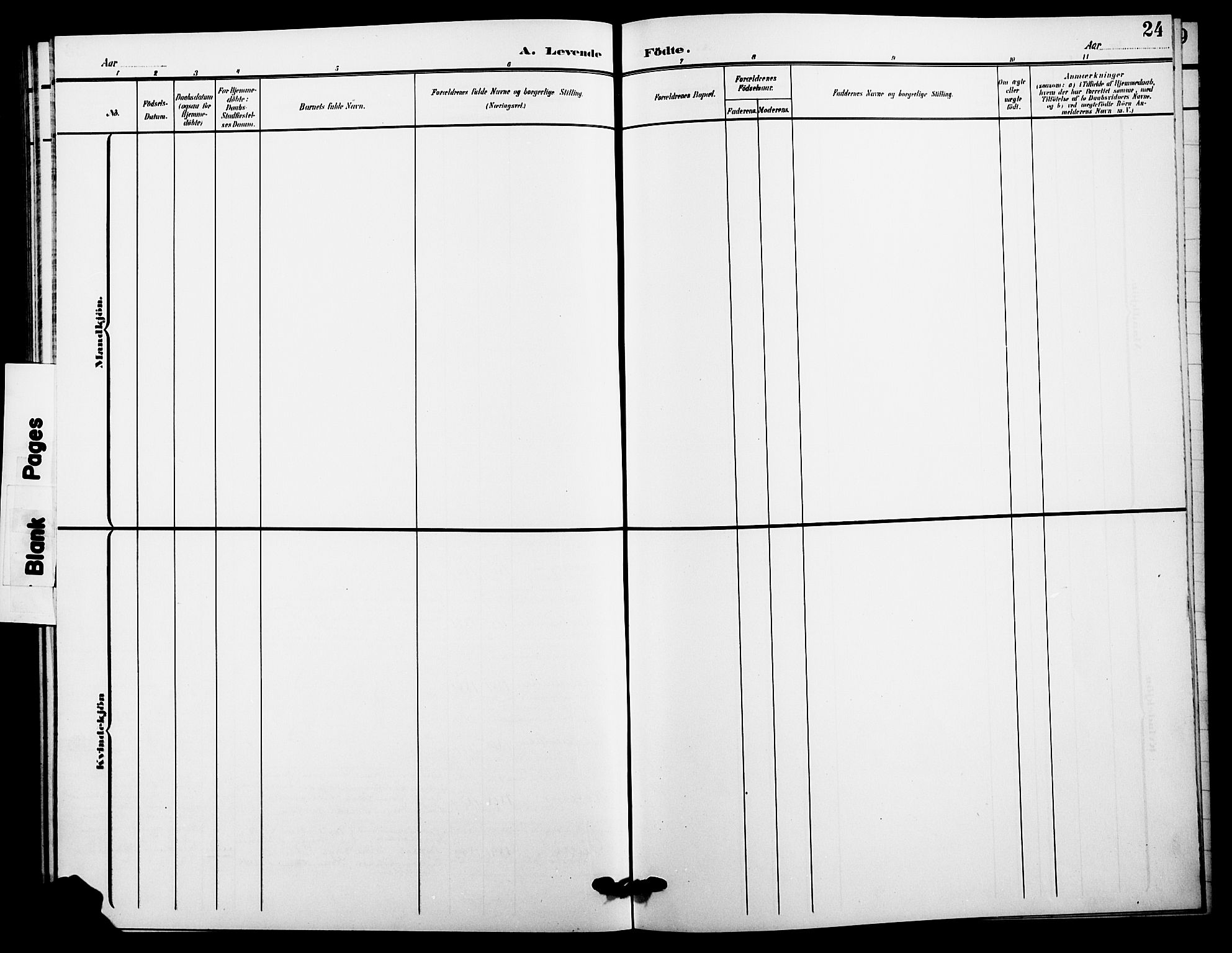 Sør-Odal prestekontor, AV/SAH-PREST-030/H/Ha/Hab/L0007: Parish register (copy) no. 7, 1907-1915, p. 24