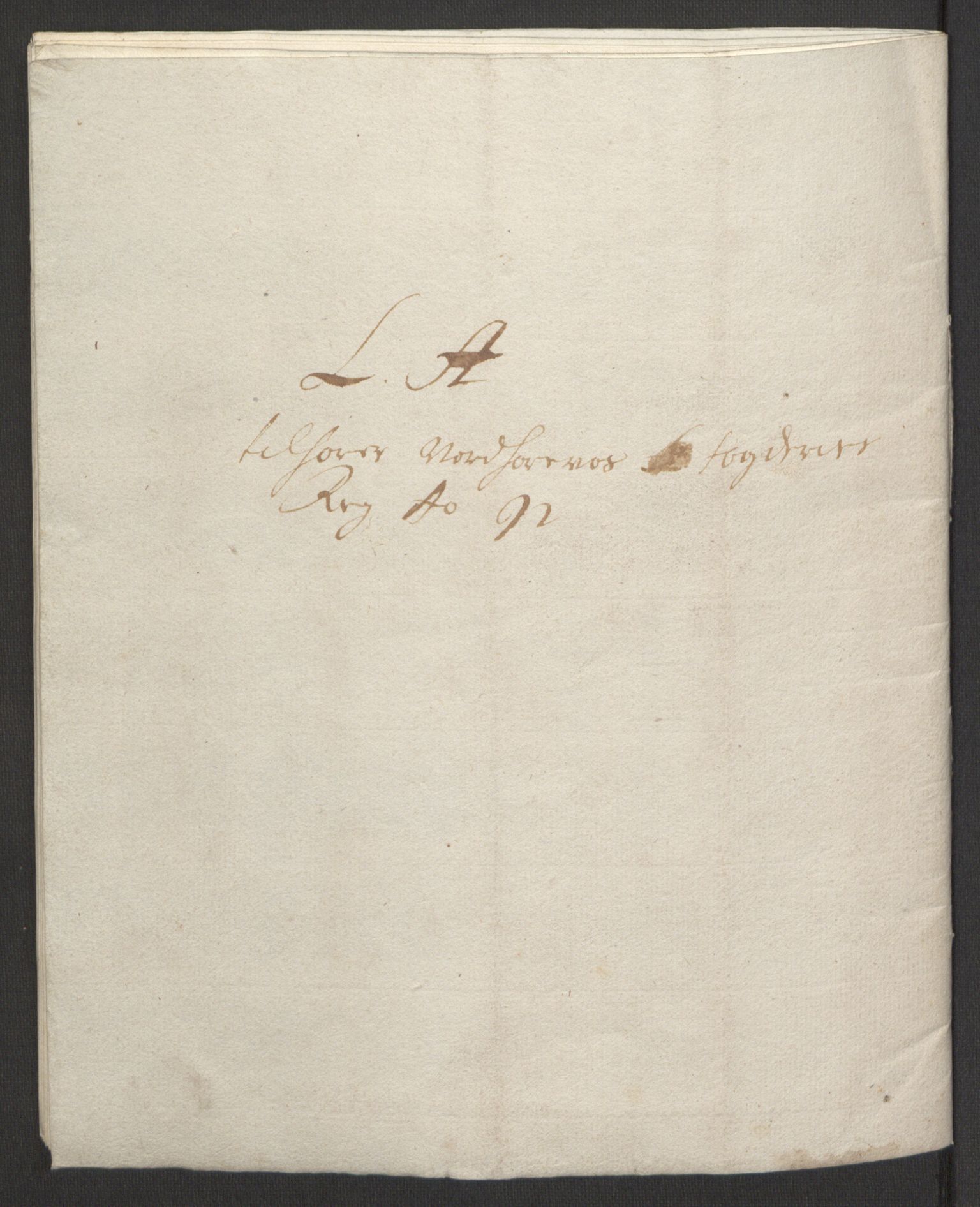 Rentekammeret inntil 1814, Reviderte regnskaper, Fogderegnskap, RA/EA-4092/R51/L3181: Fogderegnskap Nordhordland og Voss, 1691-1692, p. 215