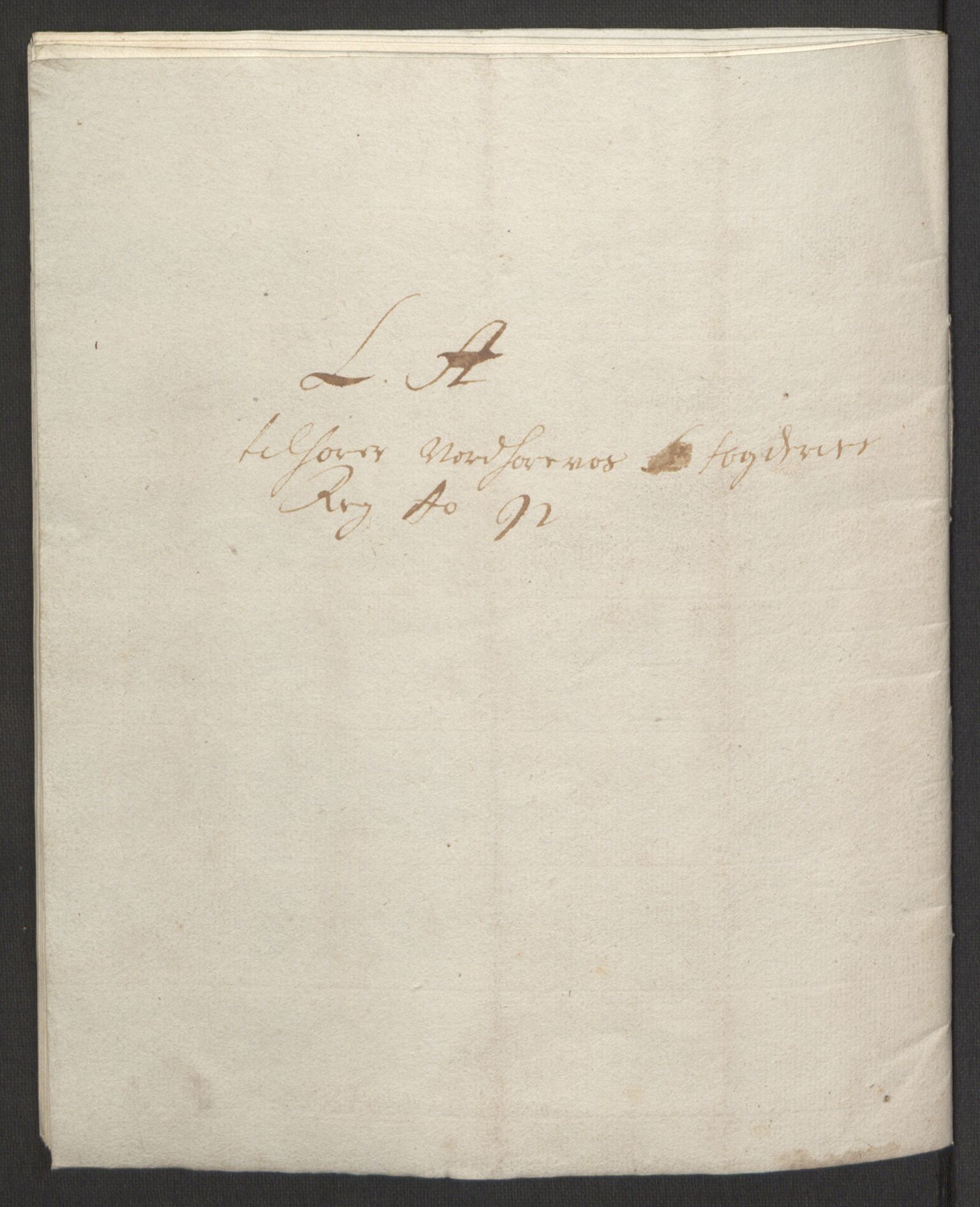 Rentekammeret inntil 1814, Reviderte regnskaper, Fogderegnskap, AV/RA-EA-4092/R51/L3181: Fogderegnskap Nordhordland og Voss, 1691-1692, p. 215