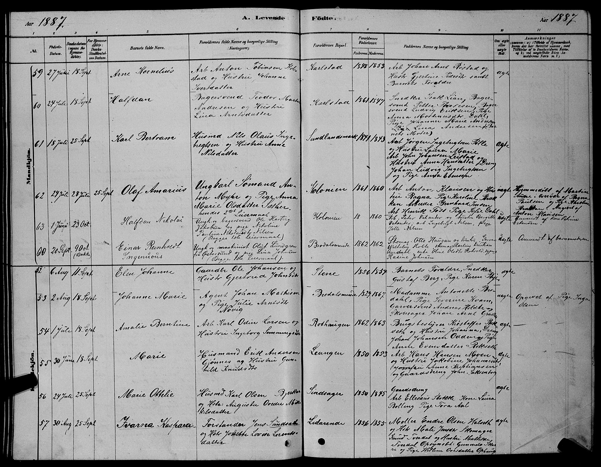 Ministerialprotokoller, klokkerbøker og fødselsregistre - Sør-Trøndelag, AV/SAT-A-1456/606/L0312: Parish register (copy) no. 606C08, 1878-1894
