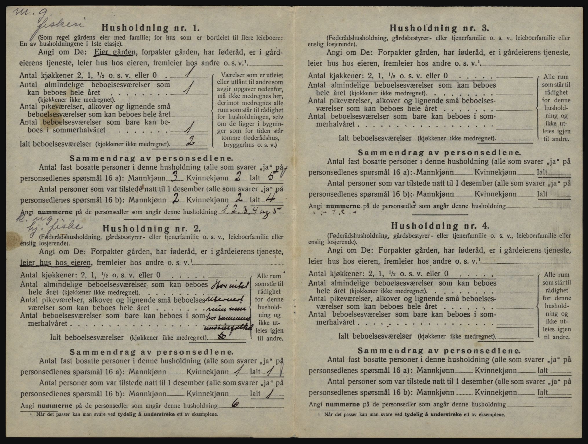 SATØ, 1920 census for Lyngen, 1920, p. 67