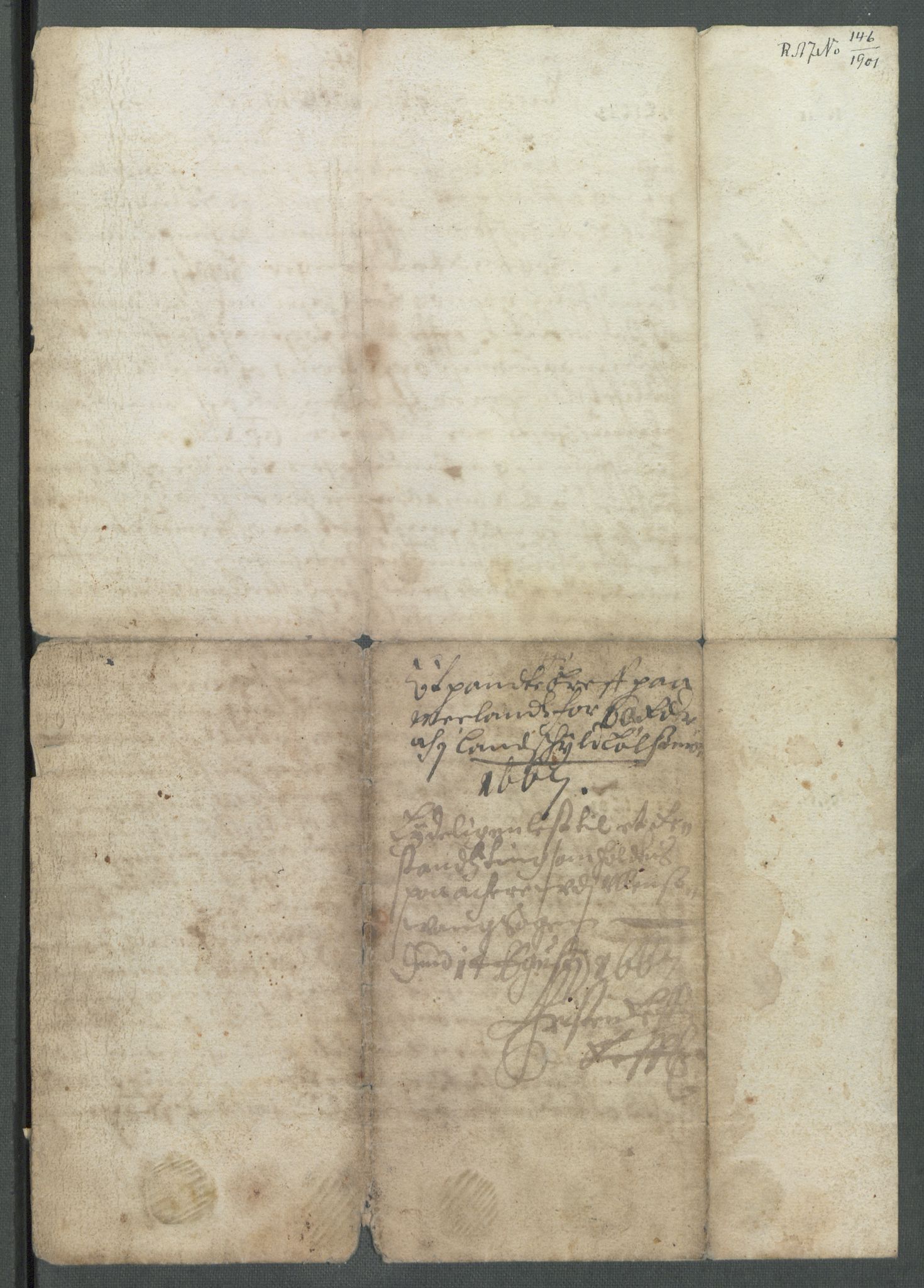 Riksarkivets diplomsamling, AV/RA-EA-5965/F02/L0171: Dokumenter, 1667-1670, p. 11