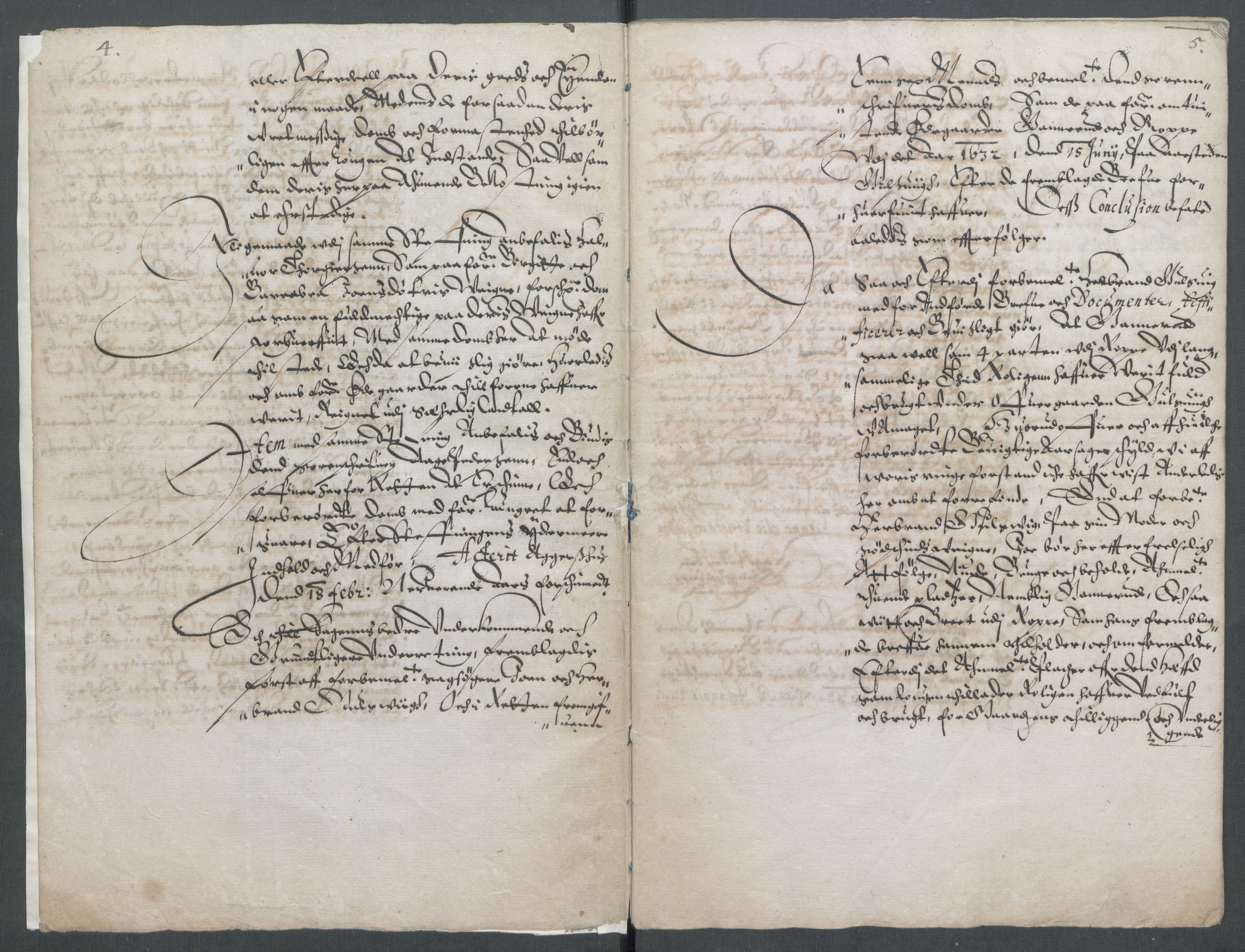 Riksarkivets diplomsamling, AV/RA-EA-5965/F02/L0147: Dokumenter, 1635, p. 63