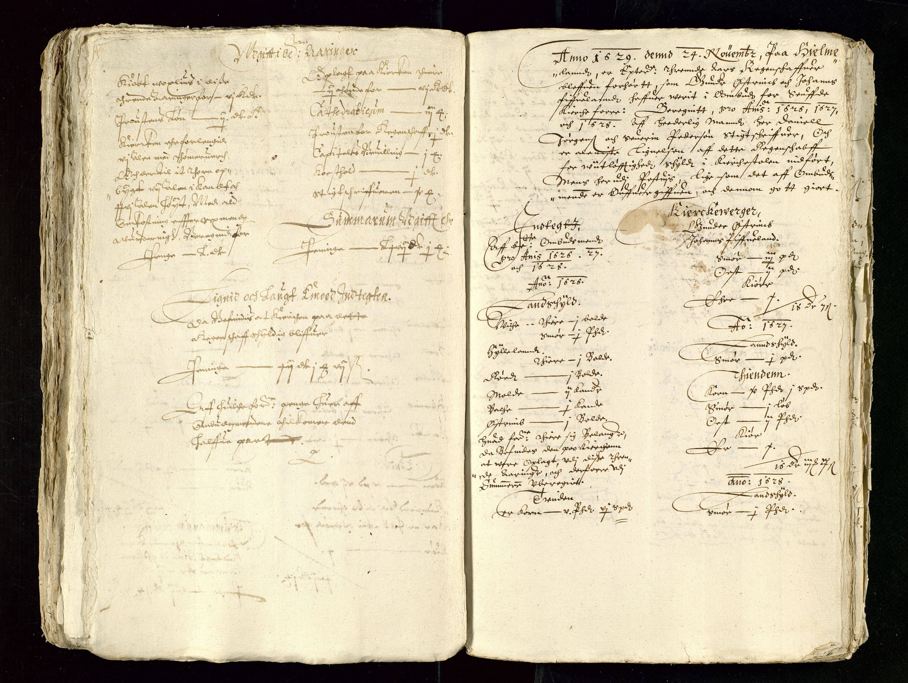 Stavanger len, AV/SAST-A-101870/Ob/L0018: Kirkeregnskaper, 1613-1632, p. 77