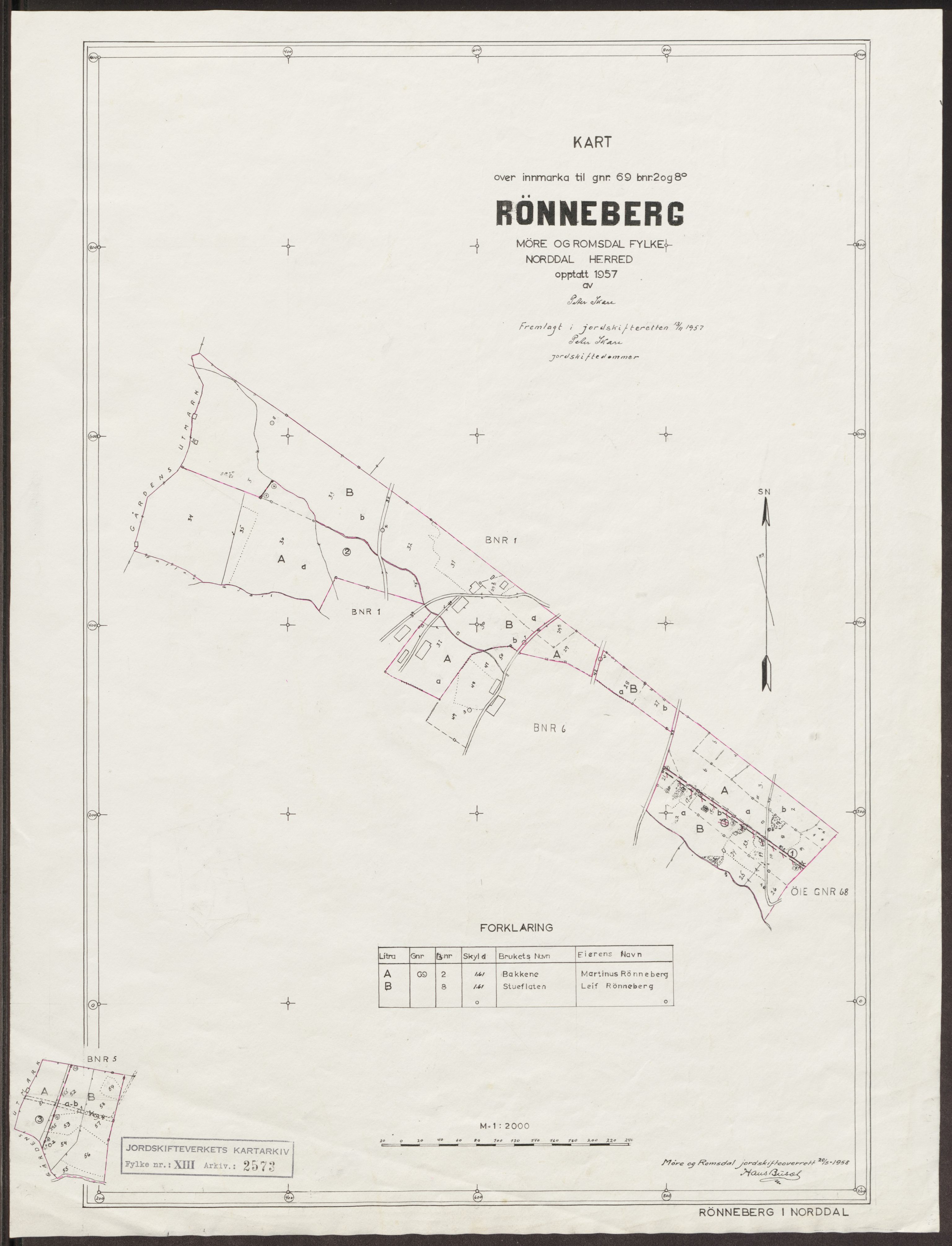 Jordskifteverkets kartarkiv, RA/S-3929/T, 1859-1988, p. 3220