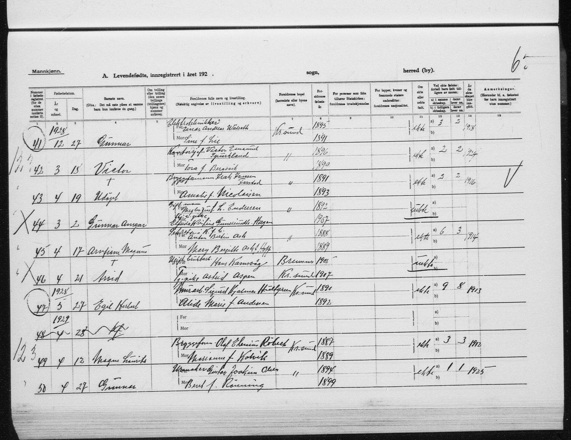 Ministerialprotokoller, klokkerbøker og fødselsregistre - Møre og Romsdal, AV/SAT-A-1454/572/L0864: Parish register (official) no. 572D08, 1921-1935