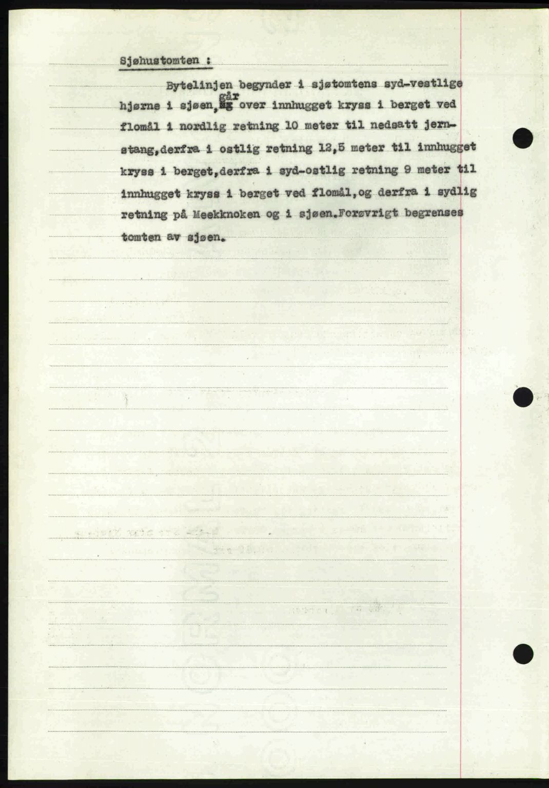 Nordmøre sorenskriveri, AV/SAT-A-4132/1/2/2Ca: Mortgage book no. A113, 1949-1950, Diary no: : 3488/1949