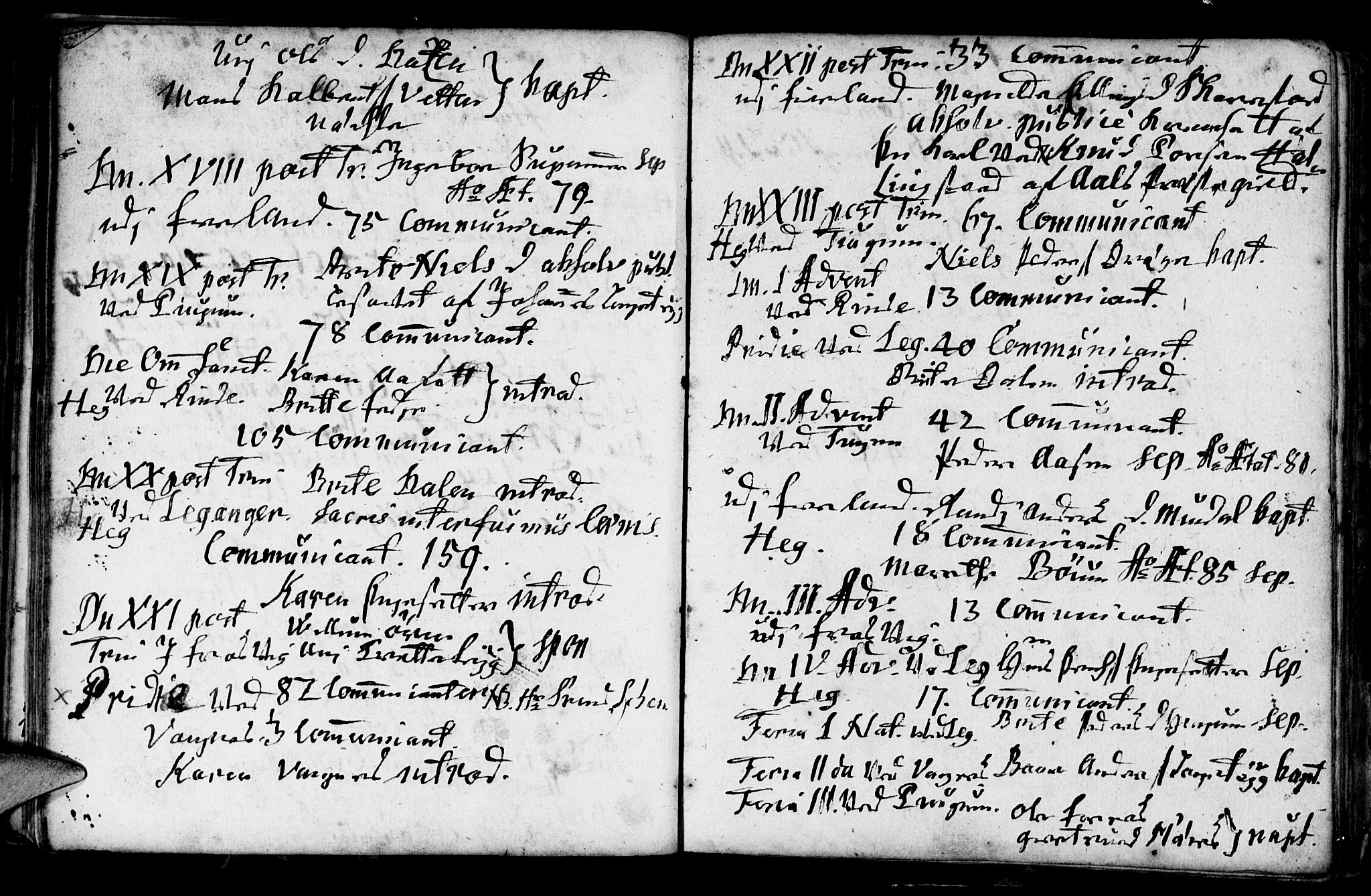 Leikanger sokneprestembete, AV/SAB-A-81001/H/Haa/Haaa/L0001: Parish register (official) no. A 1, 1690-1734, p. 118