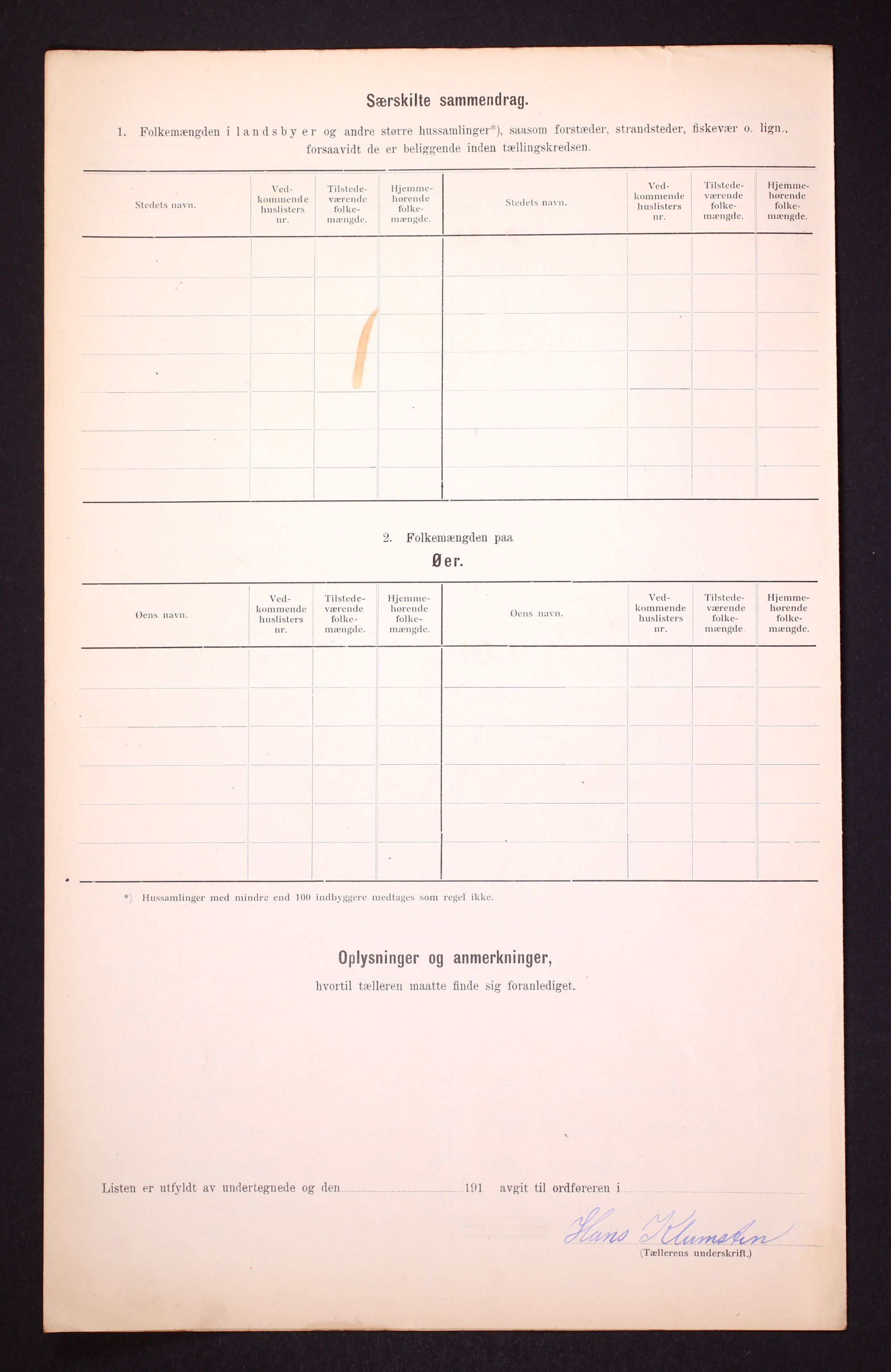 RA, 1910 census for Biri, 1910, p. 18