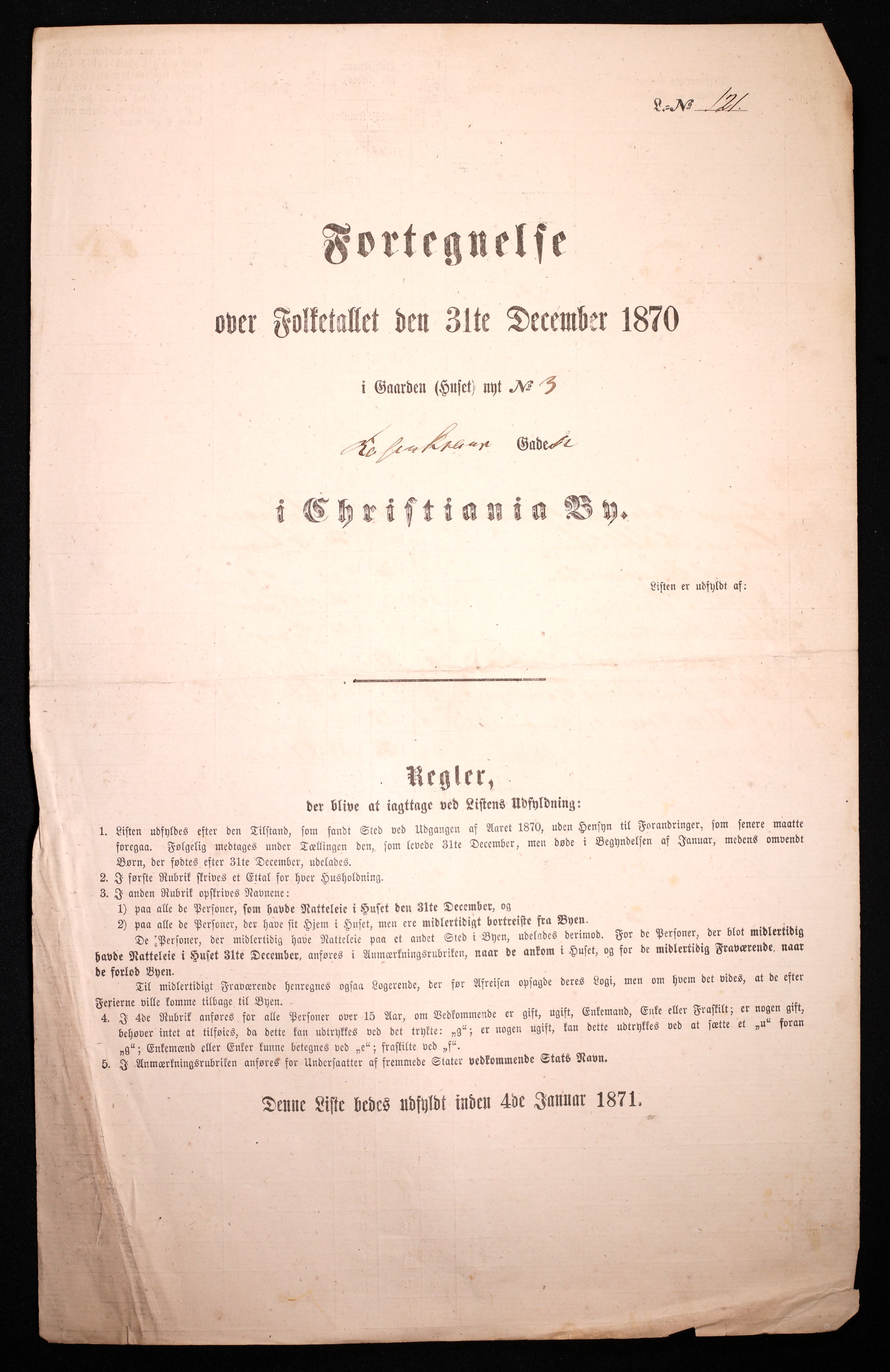 RA, 1870 census for 0301 Kristiania, 1870, p. 2879