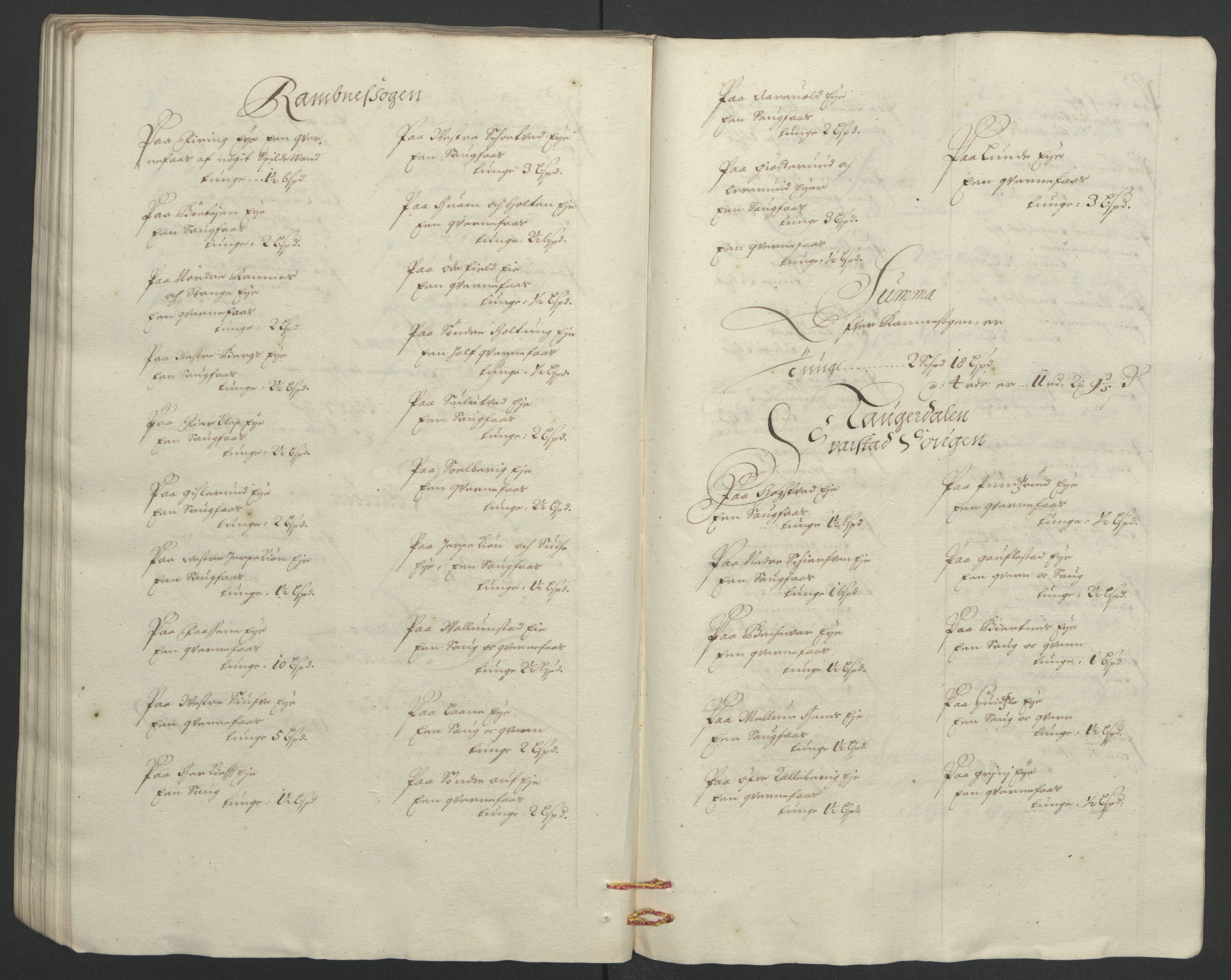 Rentekammeret inntil 1814, Reviderte regnskaper, Fogderegnskap, AV/RA-EA-4092/R32/L1865: Fogderegnskap Jarlsberg grevskap, 1692, p. 88