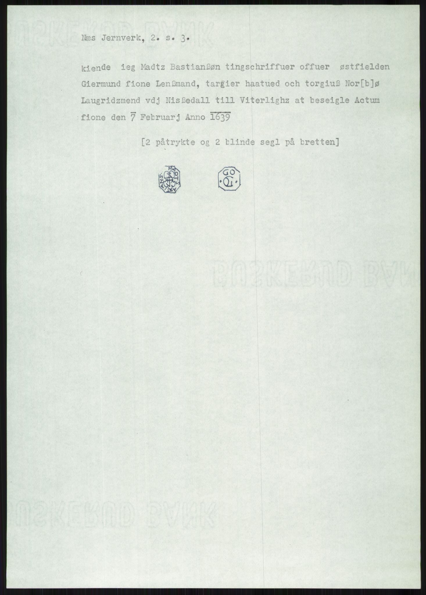 Samlinger til kildeutgivelse, Diplomavskriftsamlingen, AV/RA-EA-4053/H/Ha, p. 3242