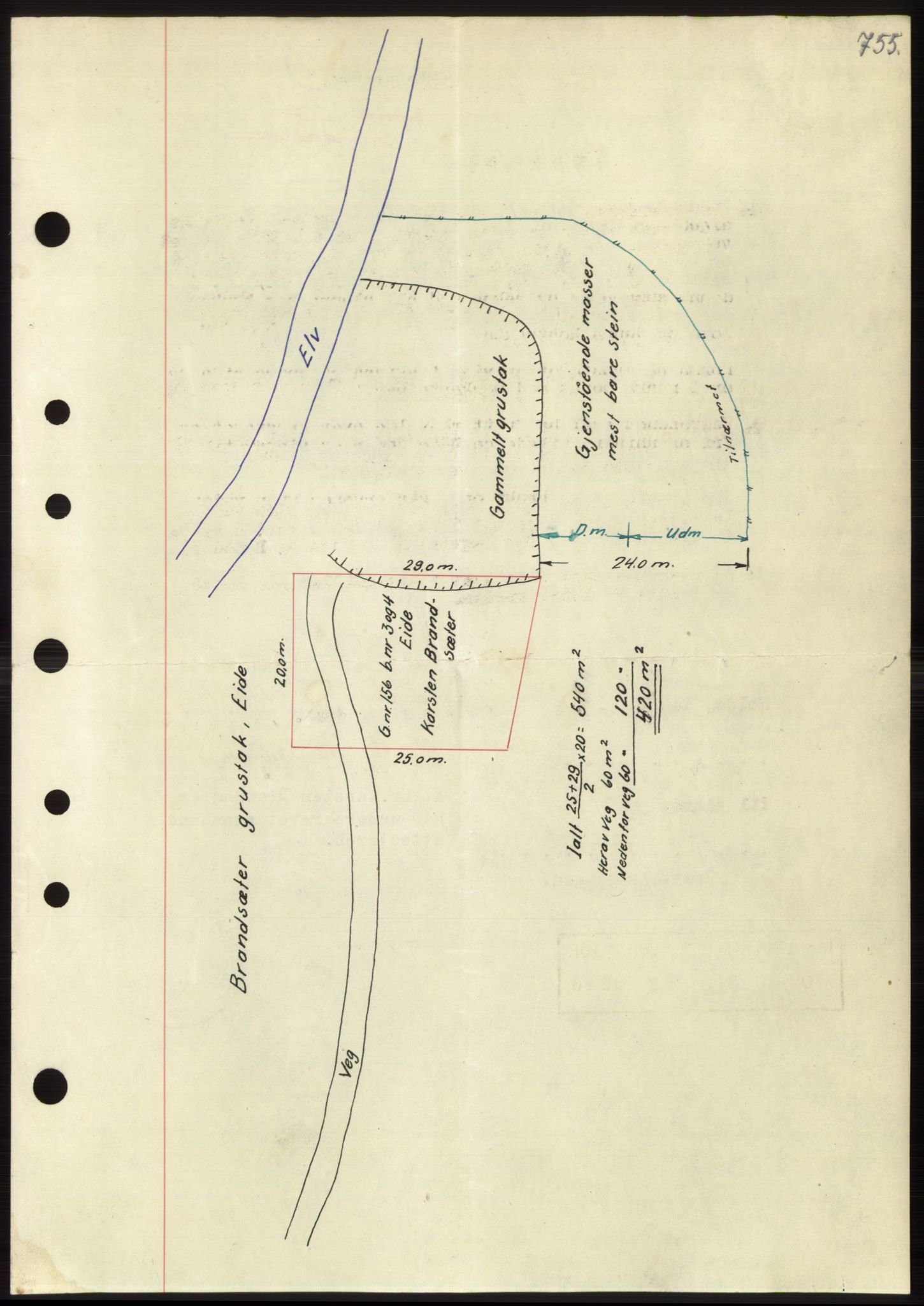 Nordmøre sorenskriveri, AV/SAT-A-4132/1/2/2Ca: Mortgage book no. B93b, 1946-1946, Diary no: : 447/1946