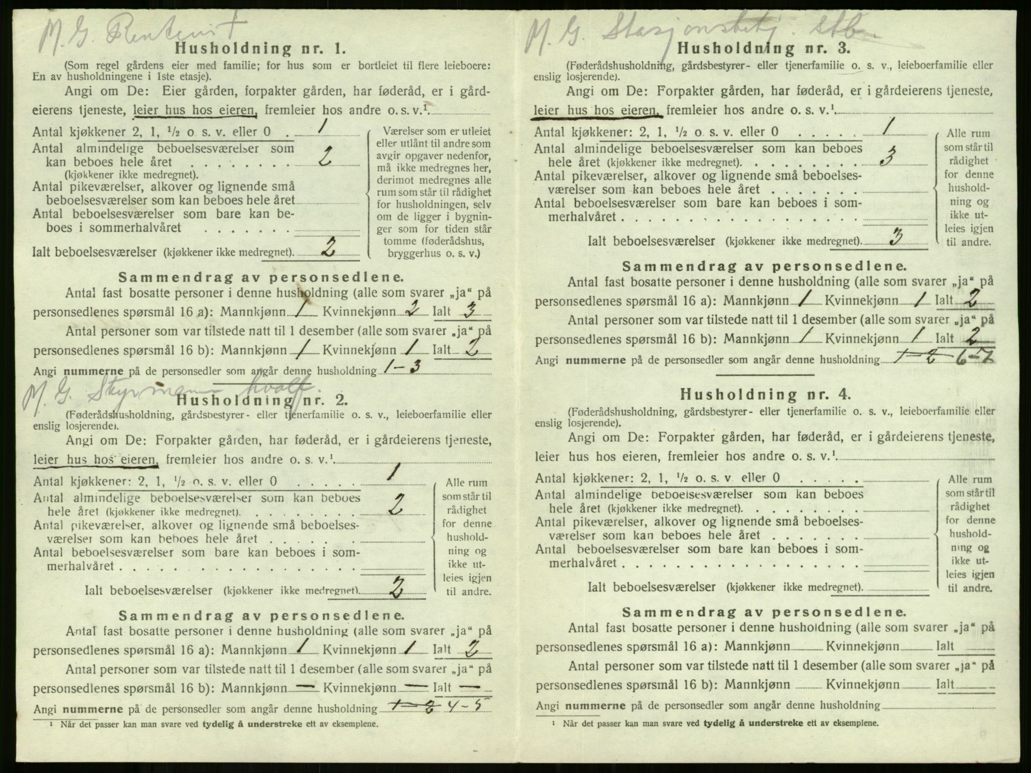 SAKO, 1920 census for Stokke, 1920, p. 800