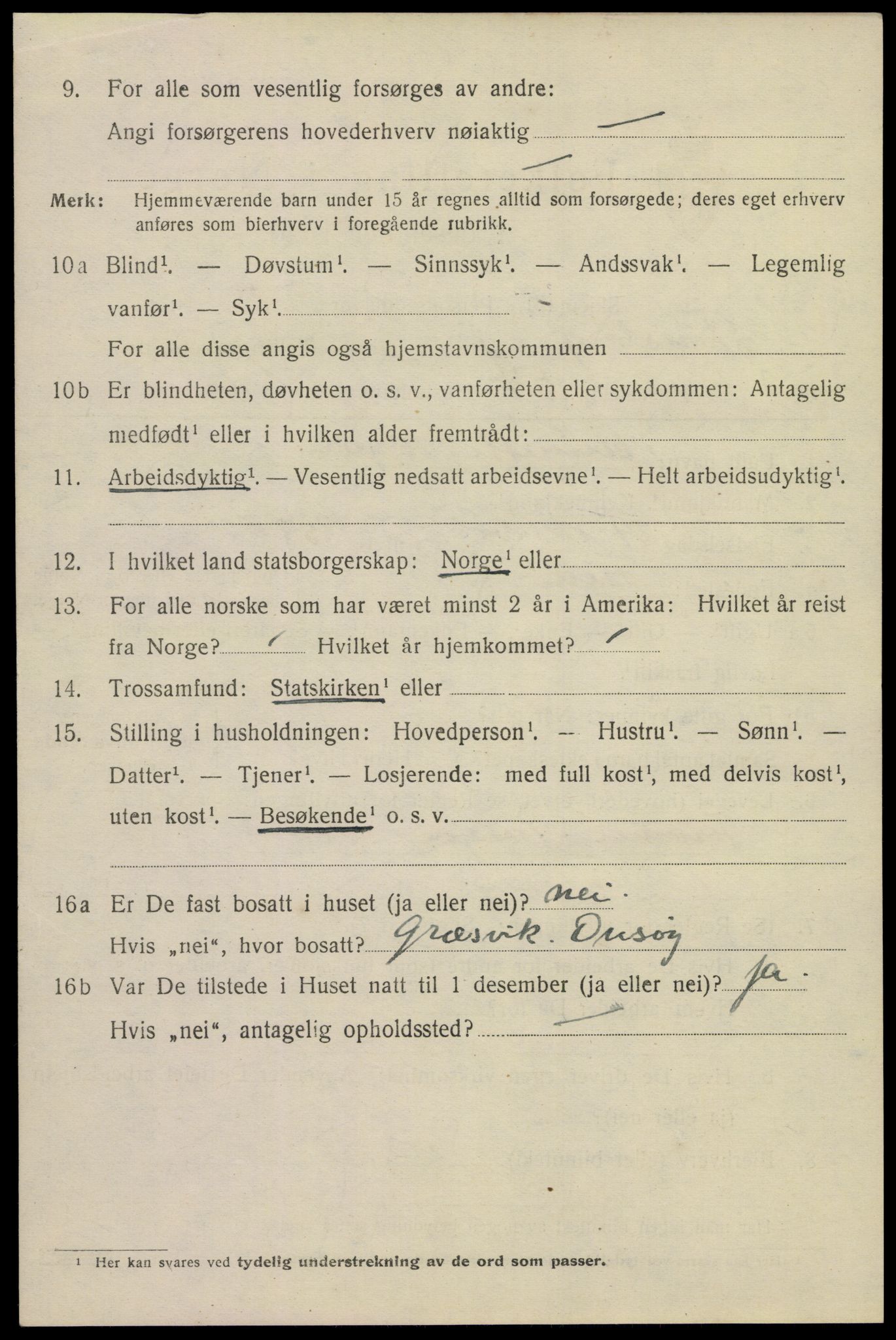 SAKO, 1920 census for Tønsberg, 1920, p. 10868