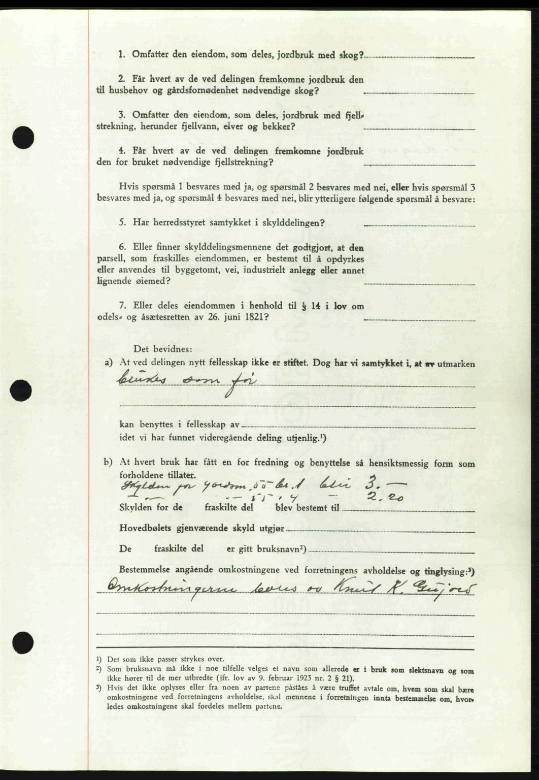 Romsdal sorenskriveri, AV/SAT-A-4149/1/2/2C: Mortgage book no. A12, 1942-1942, Diary no: : 1253/1942