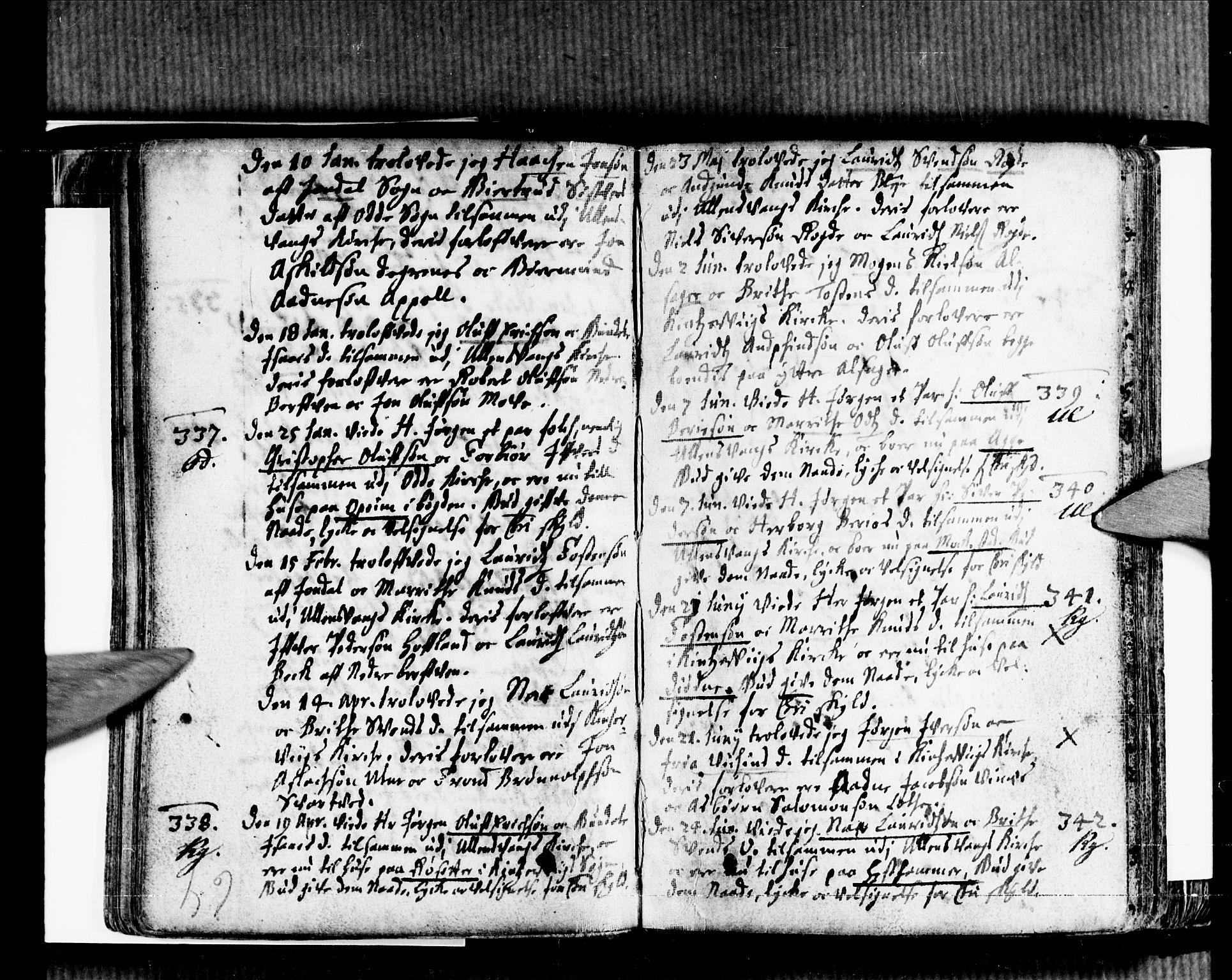 Ullensvang sokneprestembete, AV/SAB-A-78701/H/Haa: Parish register (official) no. A 2, 1669-1732