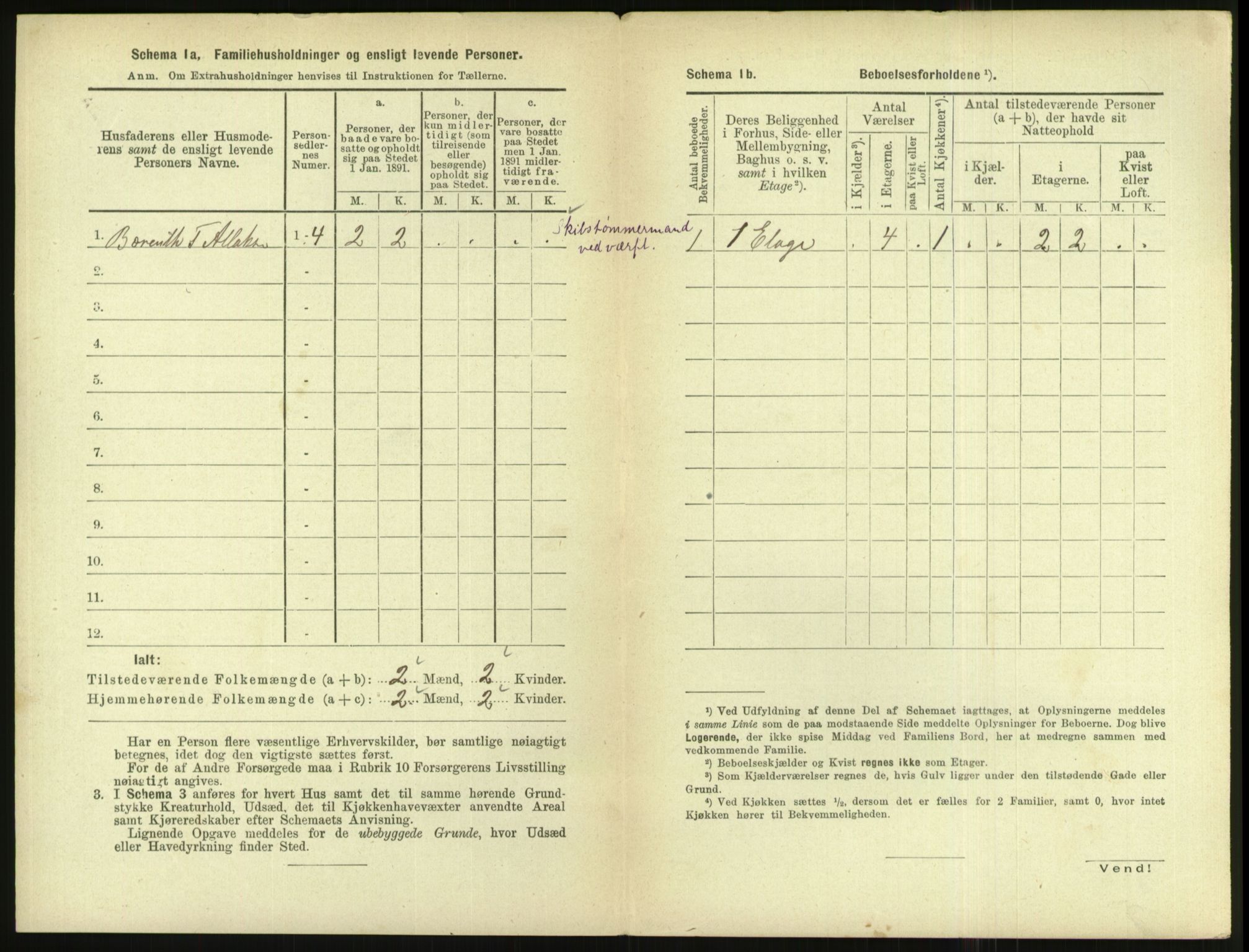 RA, 1891 census for 1004 Flekkefjord, 1891, p. 317