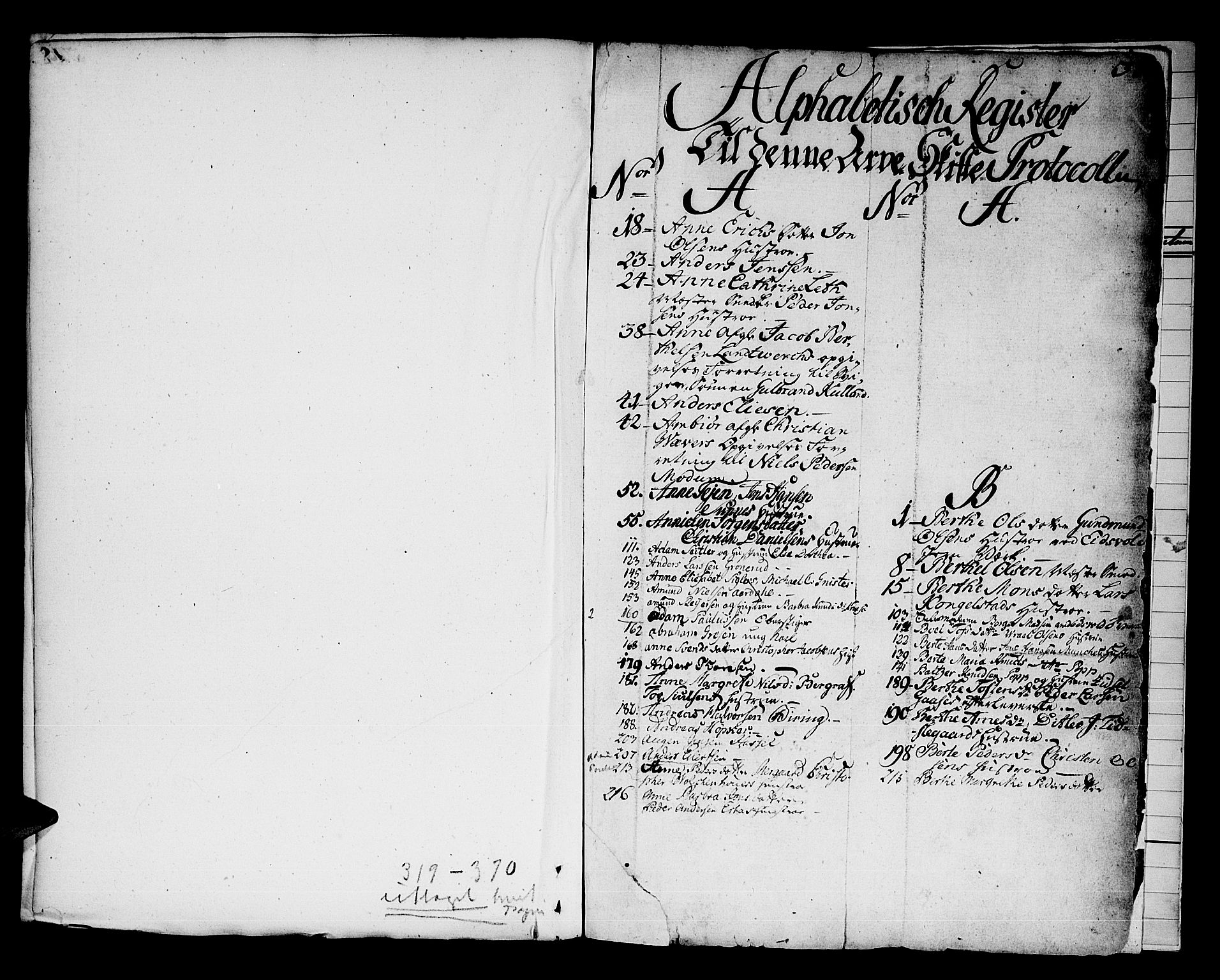 Kongsberg byfogd, SAKO/A-84/H/Hb/L0005: Skifteprotokoll, 1741-1762, p. 312b-313a