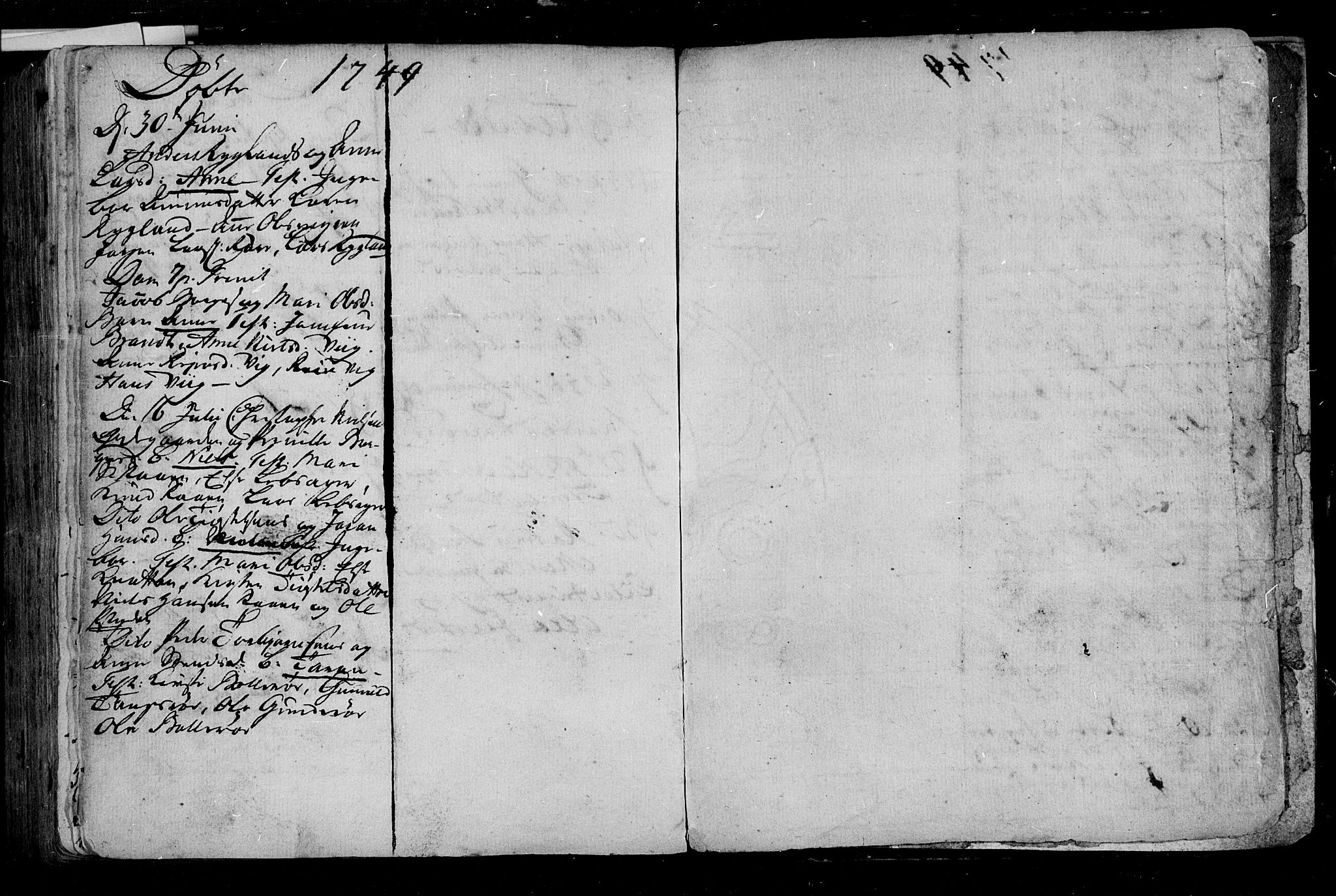 Borre kirkebøker, SAKO/A-338/F/Fa/L0001: Parish register (official) no. I 1, 1710-1750, p. 167