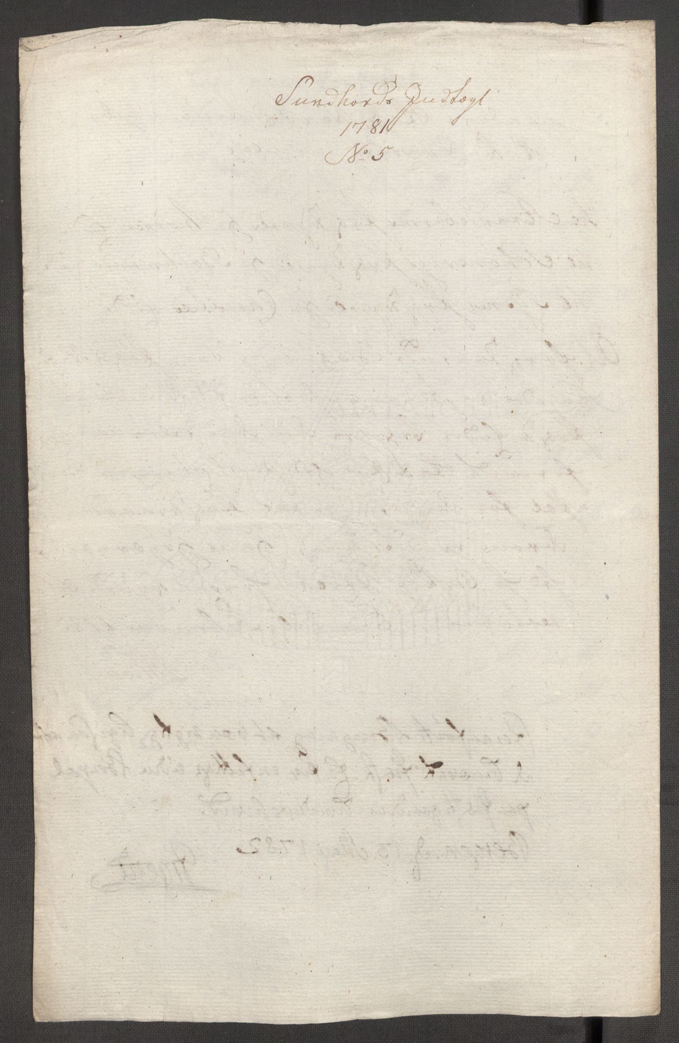 Rentekammeret inntil 1814, Reviderte regnskaper, Fogderegnskap, RA/EA-4092/R48/L3097: Fogderegnskap Sunnhordland og Hardanger, 1781, p. 73