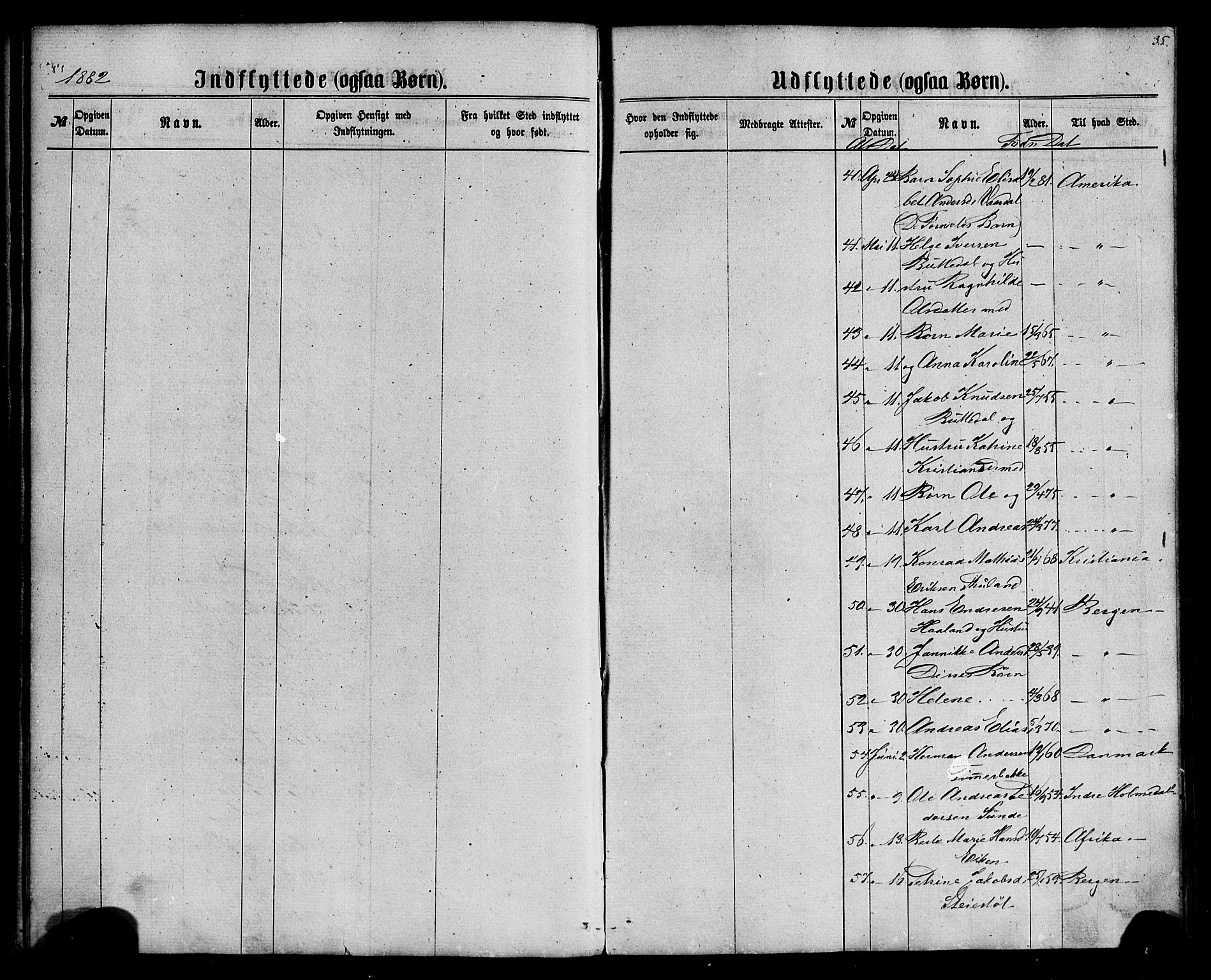Fjaler sokneprestembete, SAB/A-79801/H/Haa/Haaa/L0010: Parish register (official) no. A 10, 1866-1886, p. 35