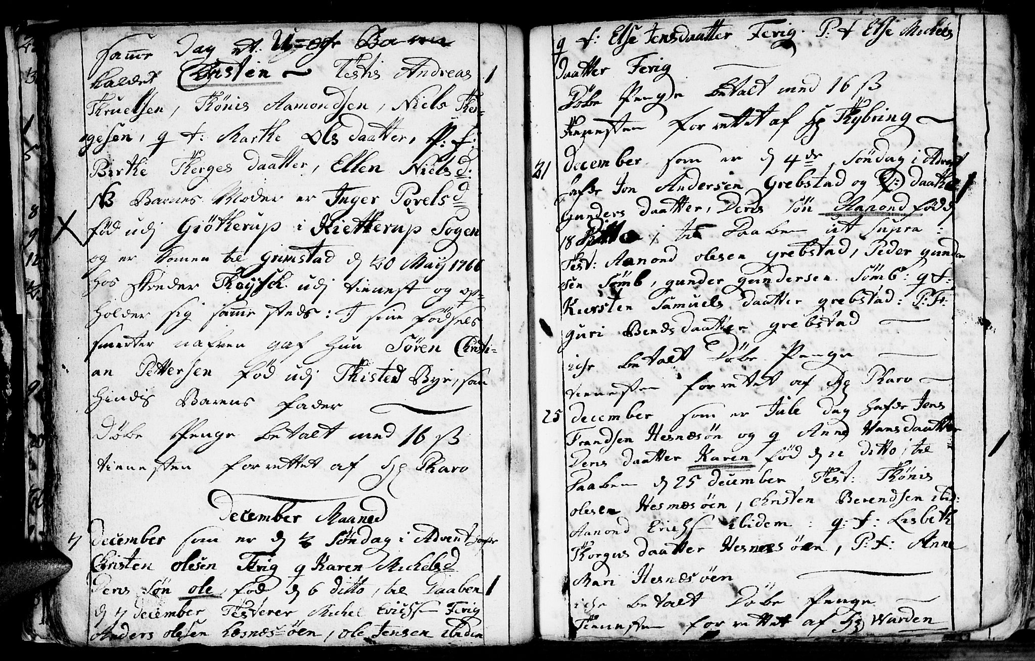 Fjære sokneprestkontor, AV/SAK-1111-0011/F/Fb/L0004: Parish register (copy) no. B 4, 1766-1785, p. 29b-30a