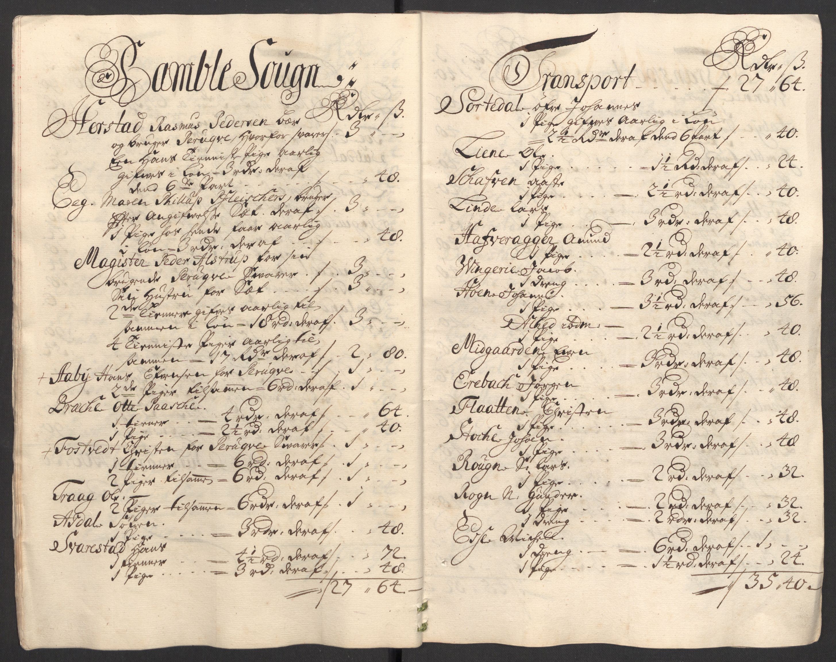 Rentekammeret inntil 1814, Reviderte regnskaper, Fogderegnskap, AV/RA-EA-4092/R36/L2121: Fogderegnskap Øvre og Nedre Telemark og Bamble, 1711, p. 468