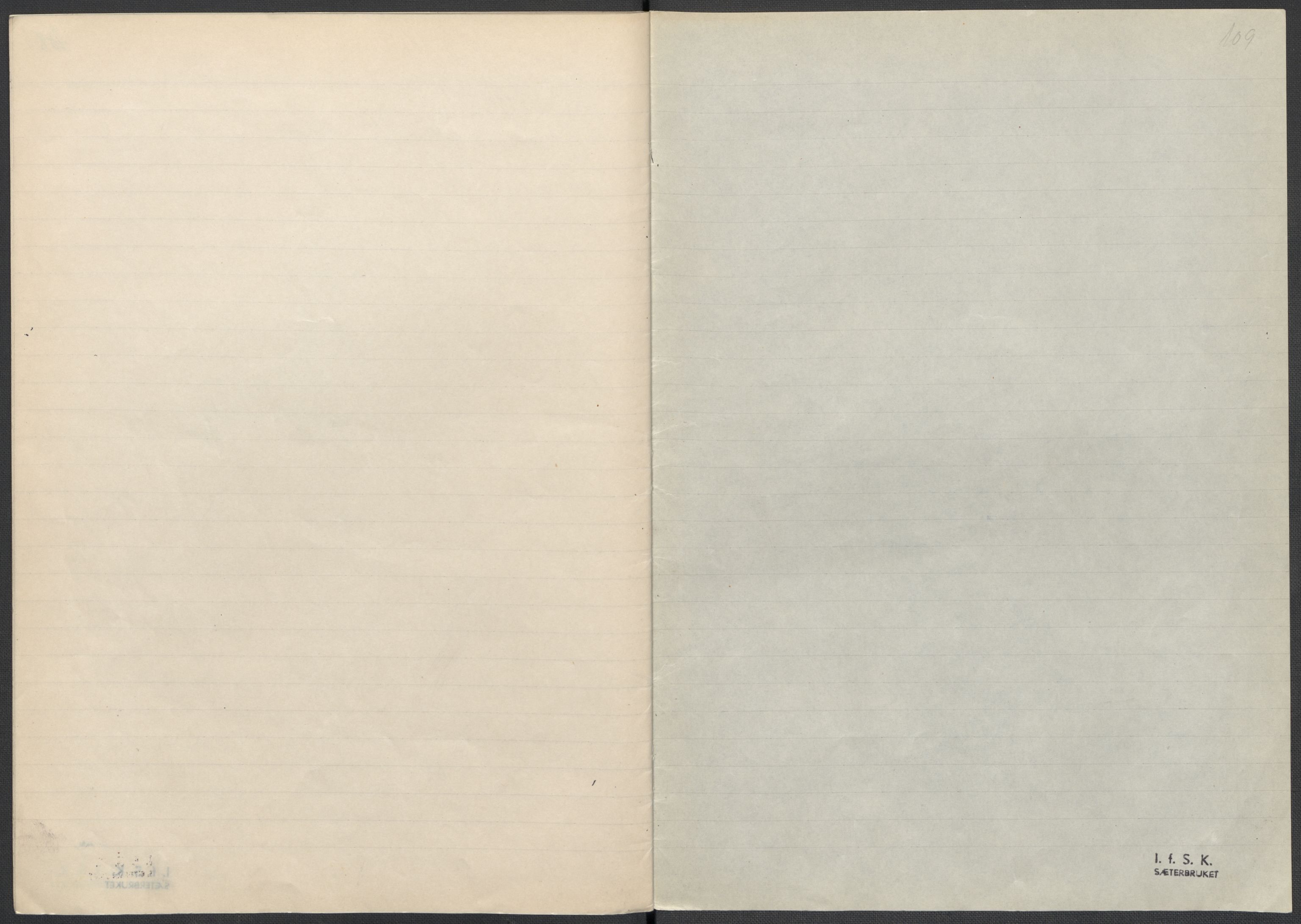 Instituttet for sammenlignende kulturforskning, RA/PA-0424/F/Fc/L0004/0001: Eske B4: / Oppland (perm VII), 1934-1936, p. 109