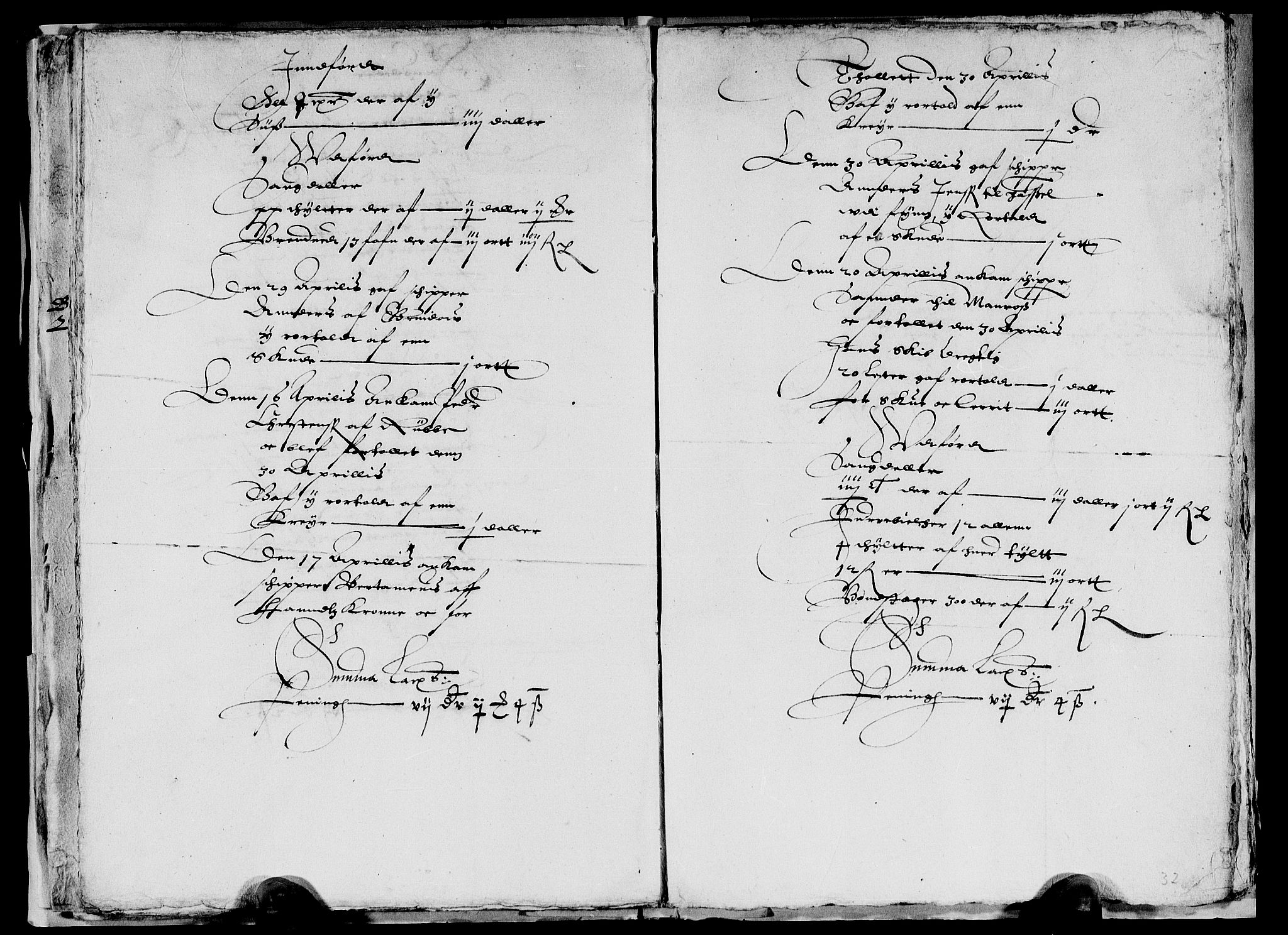 Rentekammeret inntil 1814, Reviderte regnskaper, Lensregnskaper, AV/RA-EA-5023/R/Rb/Rbr/L0001: Lista len, 1604-1606