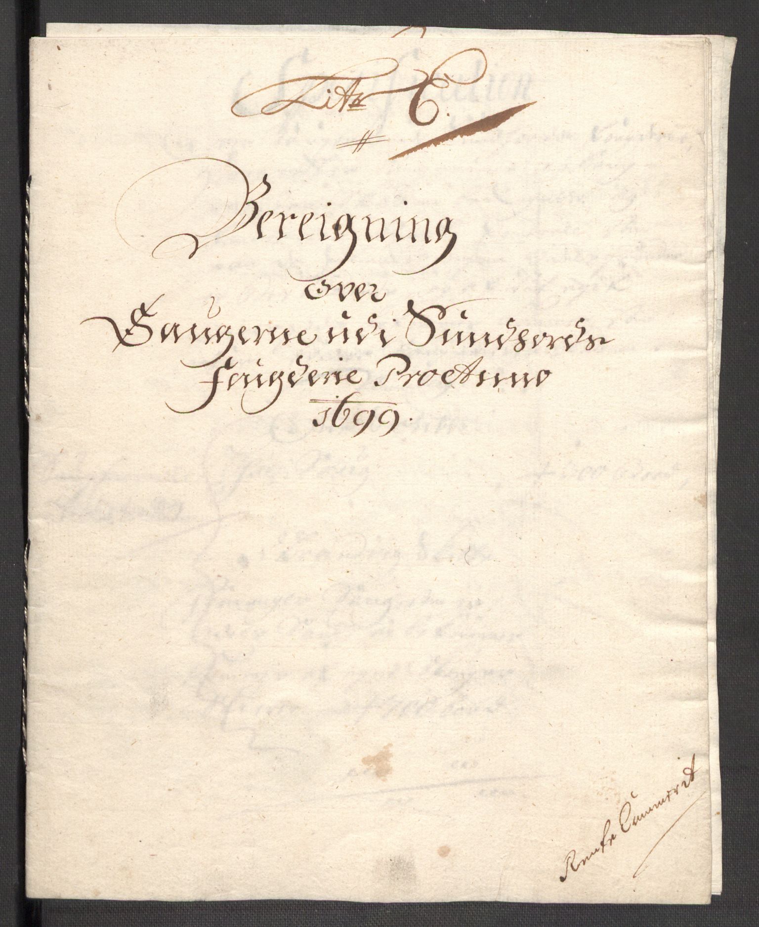 Rentekammeret inntil 1814, Reviderte regnskaper, Fogderegnskap, RA/EA-4092/R48/L2978: Fogderegnskap Sunnhordland og Hardanger, 1699, p. 131